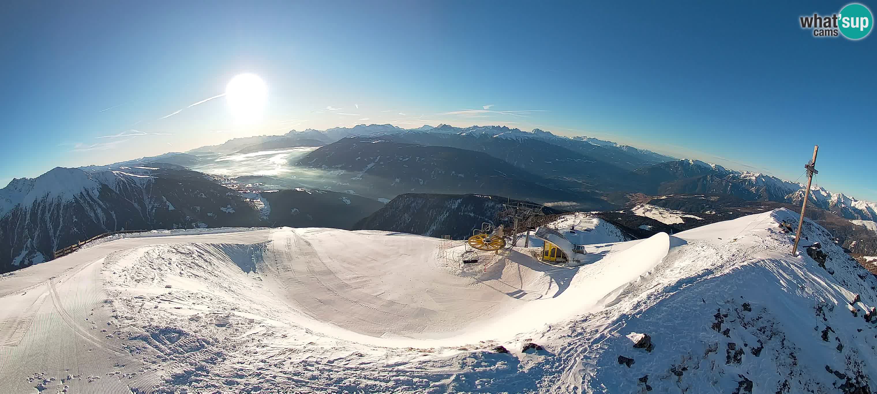 Spletna kamera Gitschlift / sedežnica Gitsch – Zgornja postaja (2.512 m)