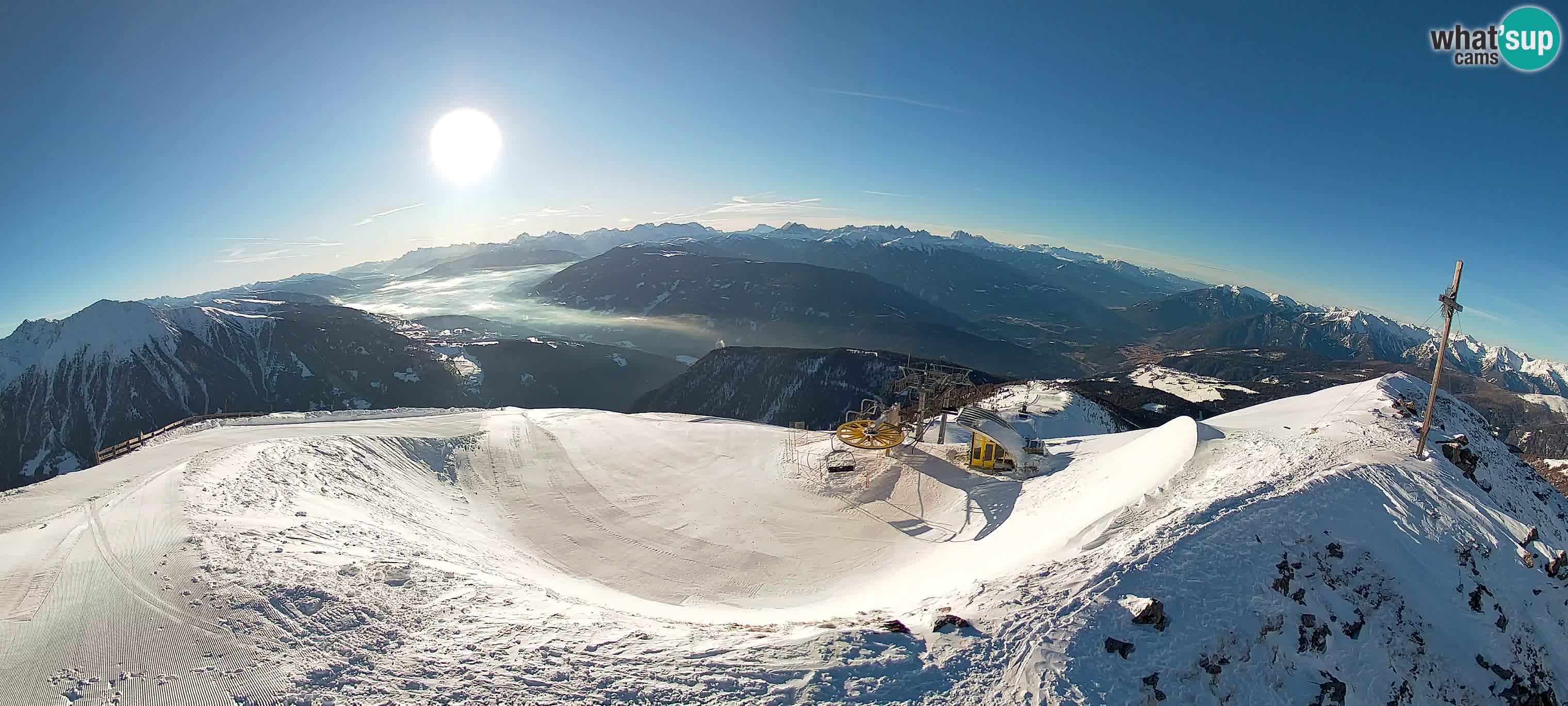 Spletna kamera Gitschlift / sedežnica Gitsch – Zgornja postaja (2.512 m)