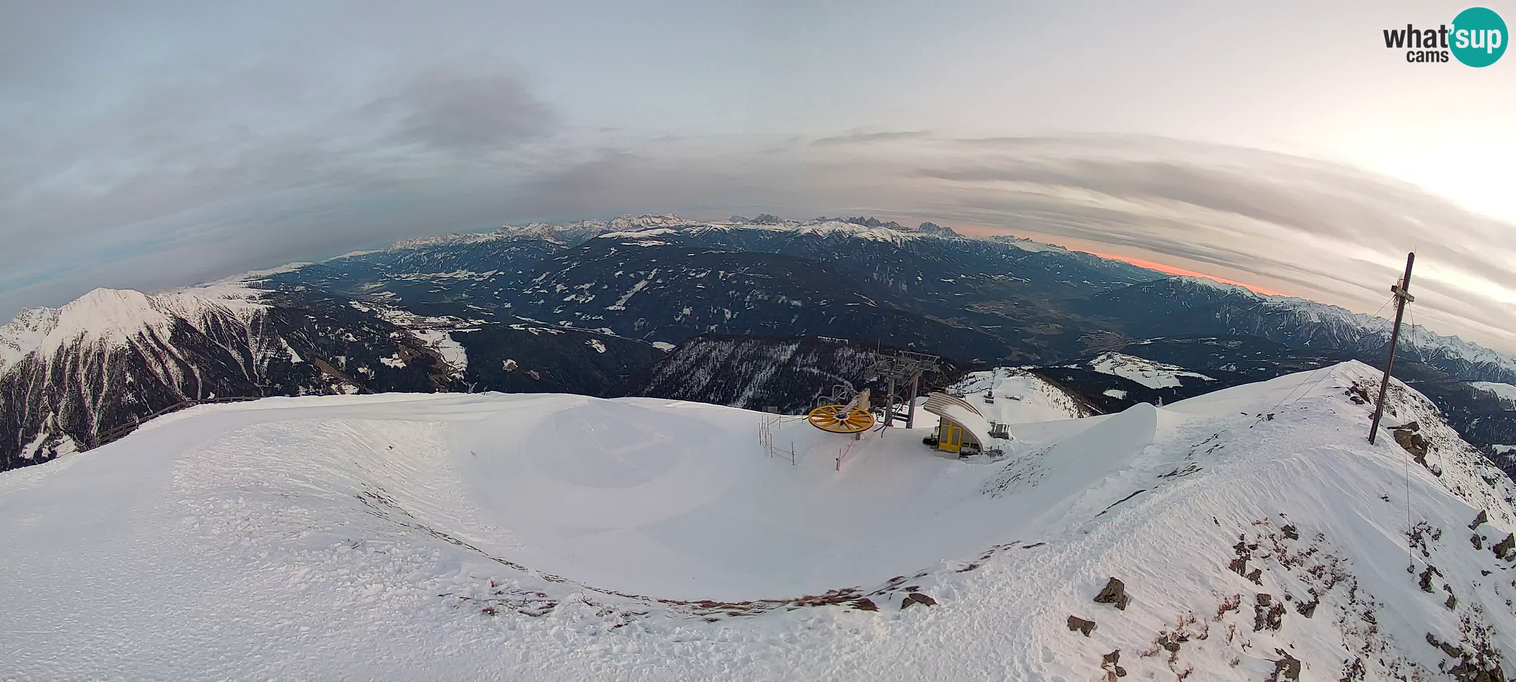 Spletna kamera Gitschlift / sedežnica Gitsch – Zgornja postaja (2.512 m)