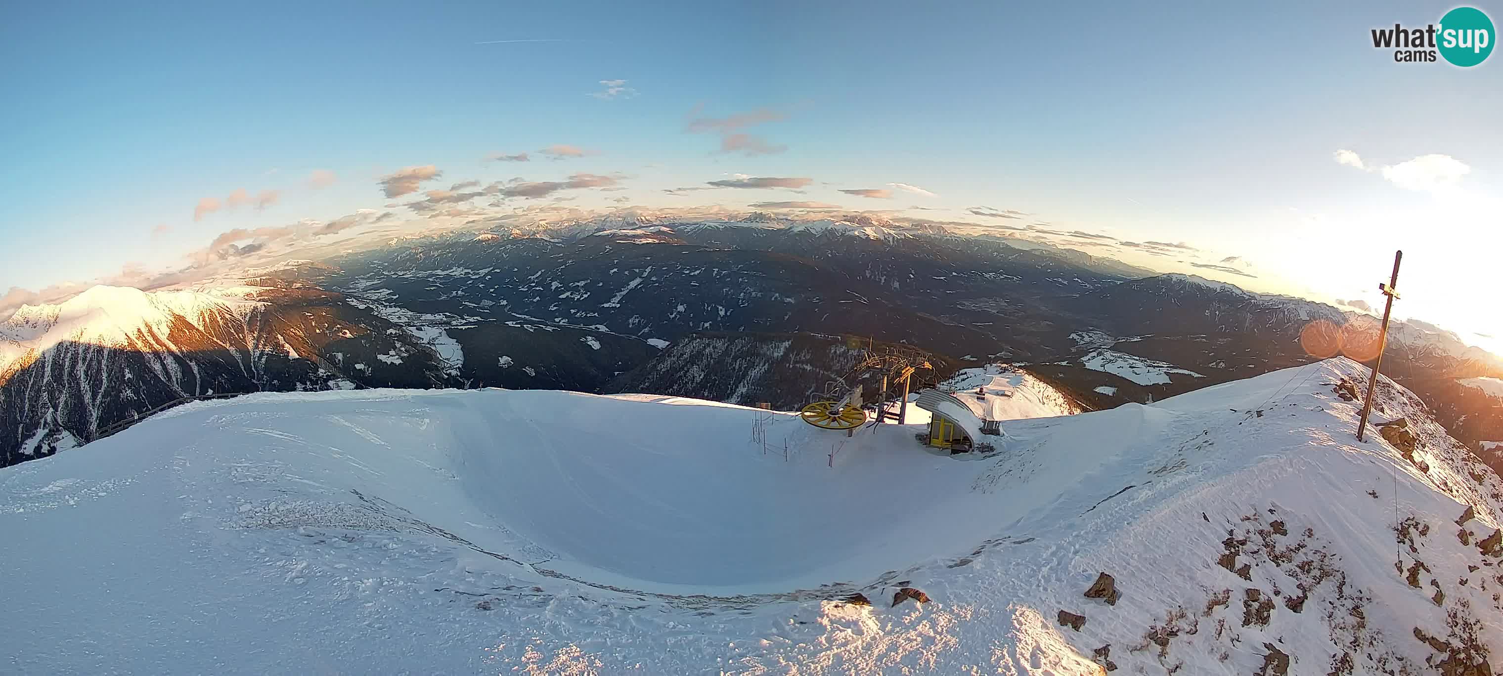 Spletna kamera Gitschlift / sedežnica Gitsch – Zgornja postaja (2.512 m)