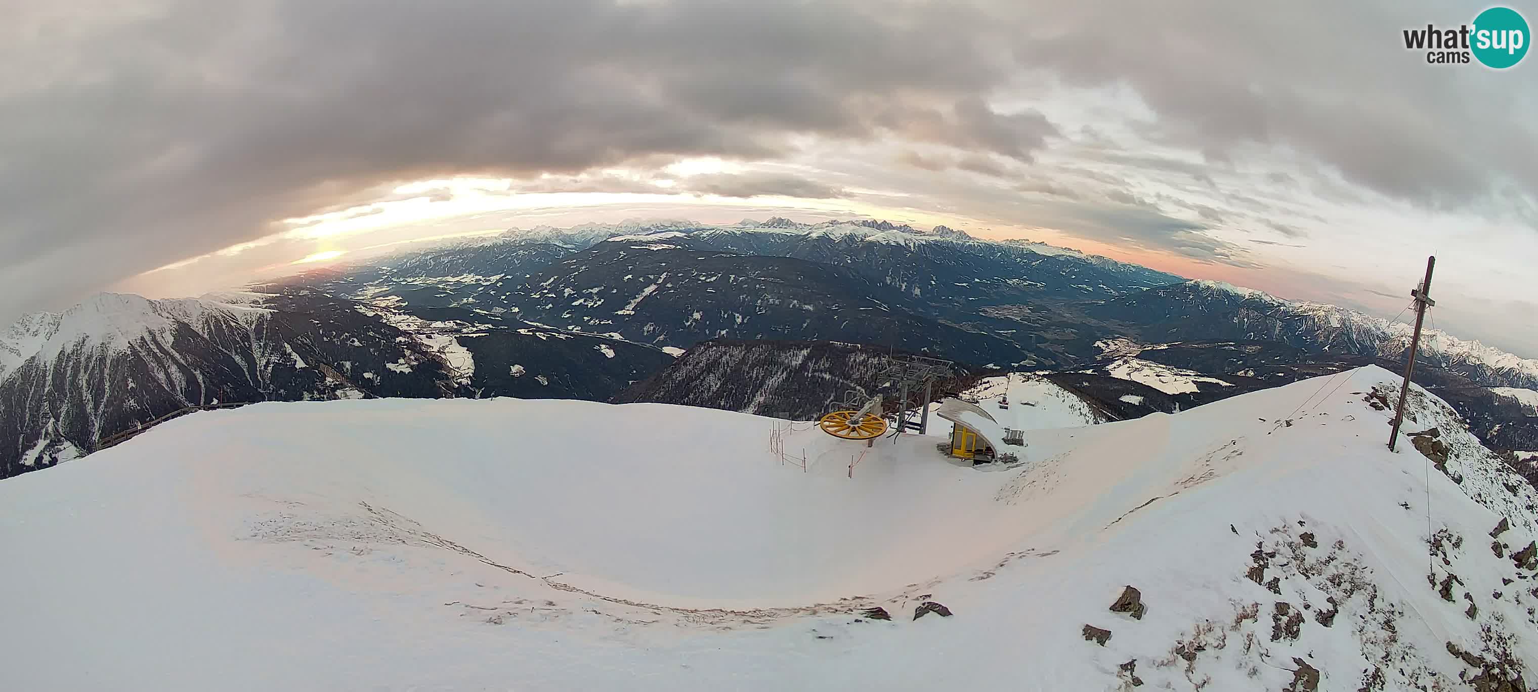 Spletna kamera Gitschlift / sedežnica Gitsch – Zgornja postaja (2.512 m)