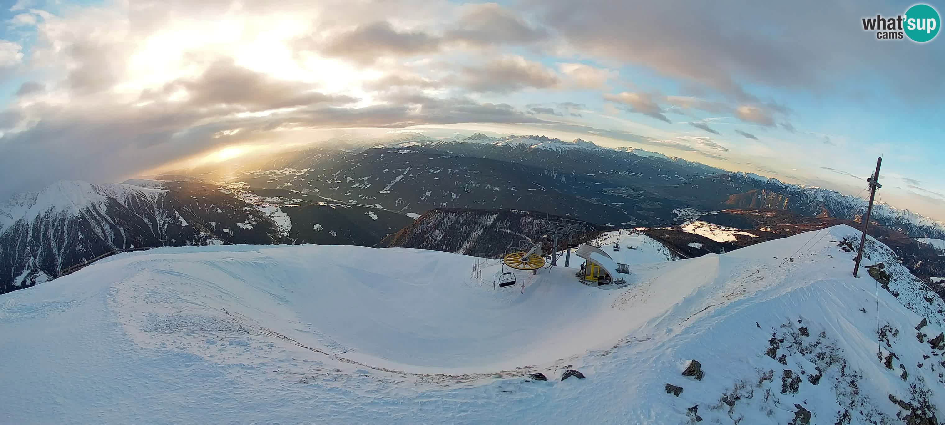 Spletna kamera Gitschlift / sedežnica Gitsch – Zgornja postaja (2.512 m)