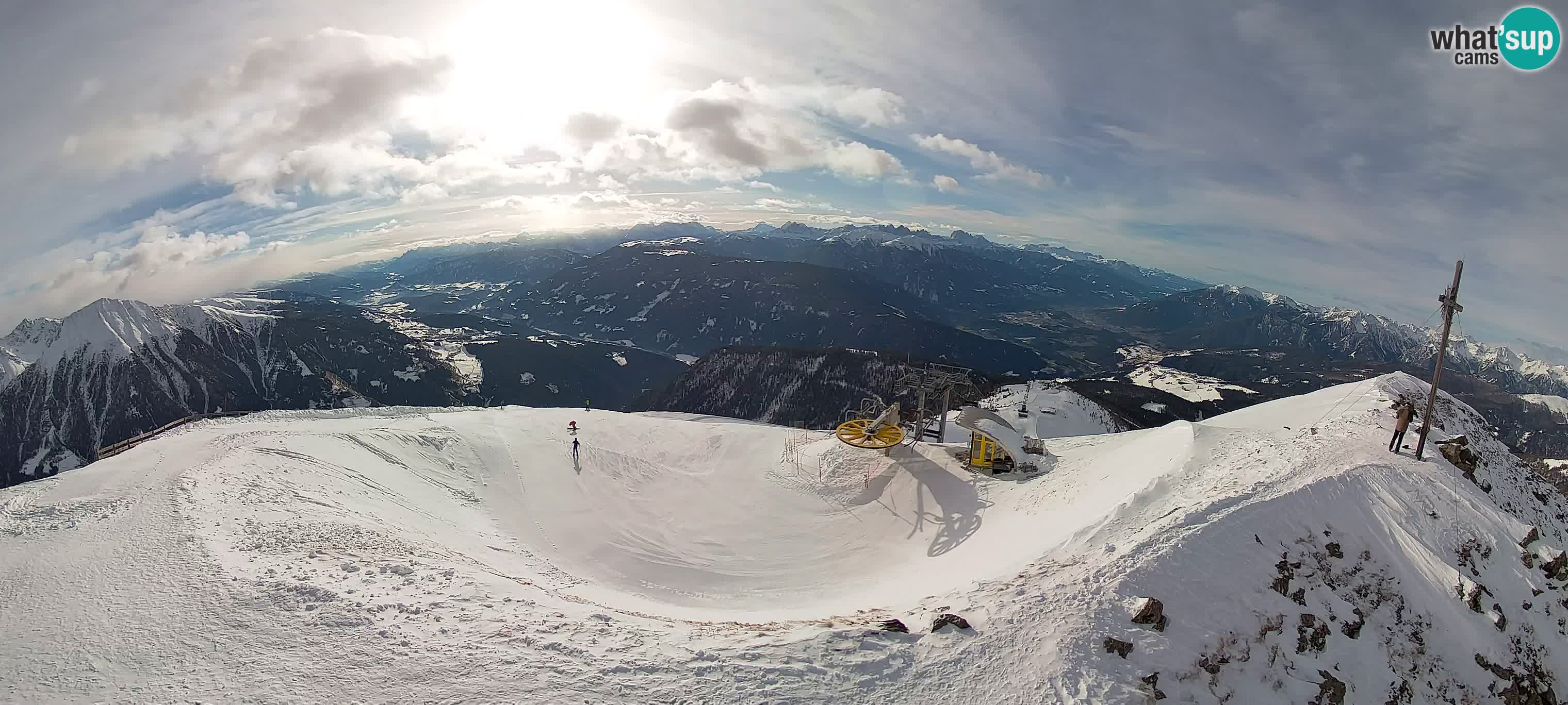 Spletna kamera Gitschlift / sedežnica Gitsch – Zgornja postaja (2.512 m)