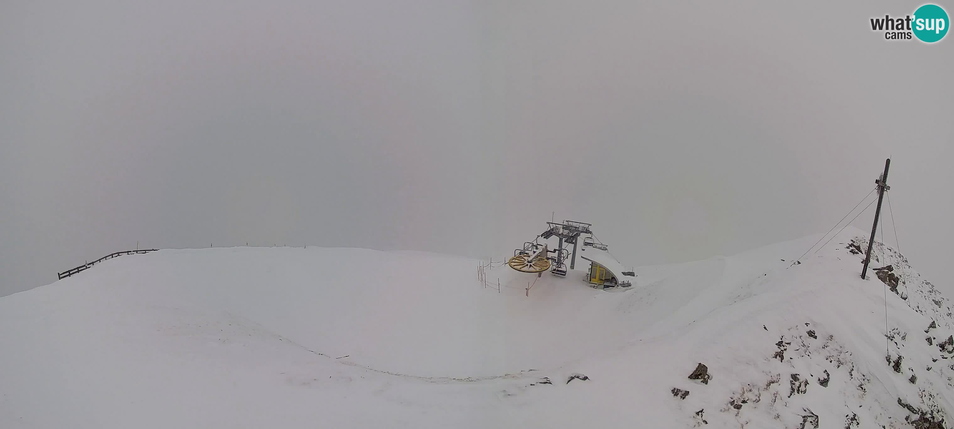 Spletna kamera Gitschlift / sedežnica Gitsch – Zgornja postaja (2.512 m)