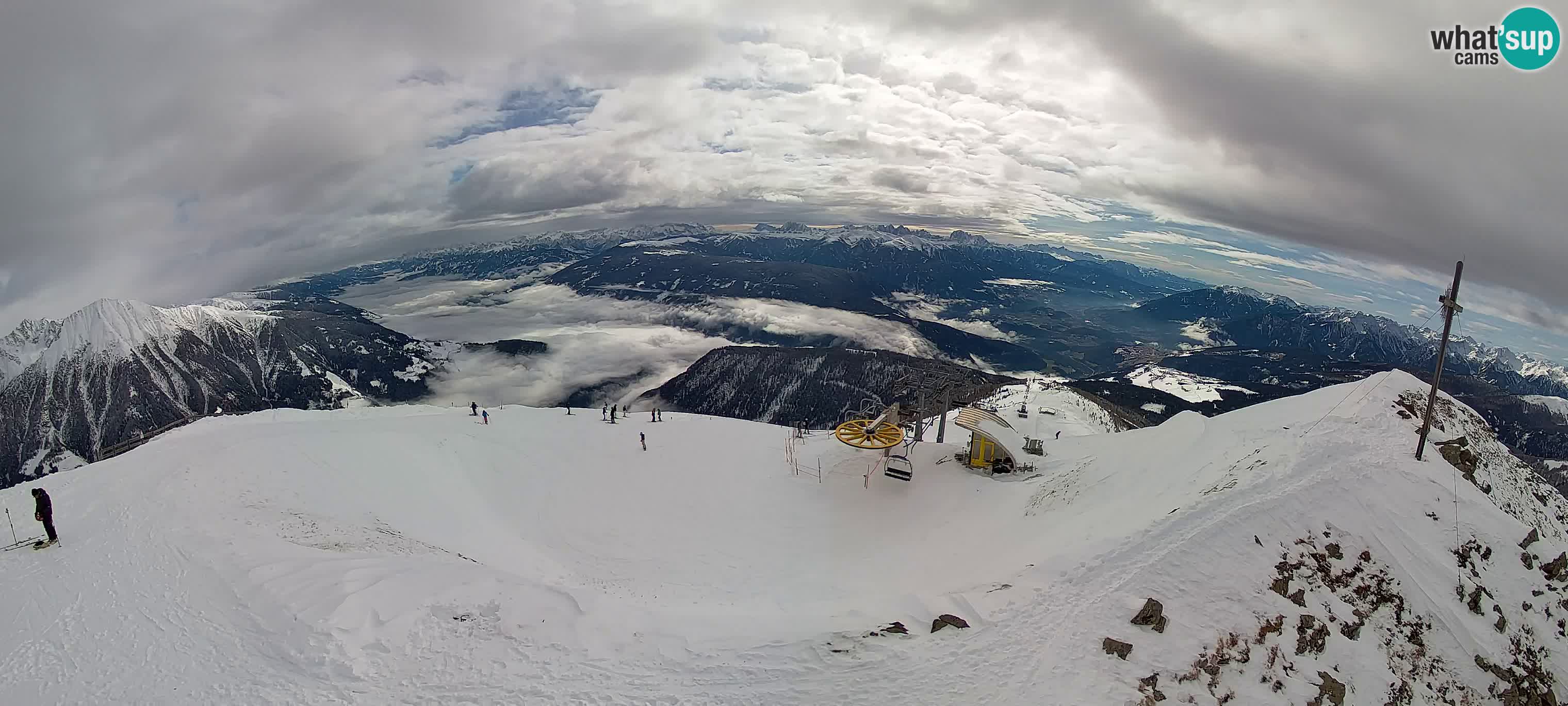 Spletna kamera Gitschlift / sedežnica Gitsch – Zgornja postaja (2.512 m)
