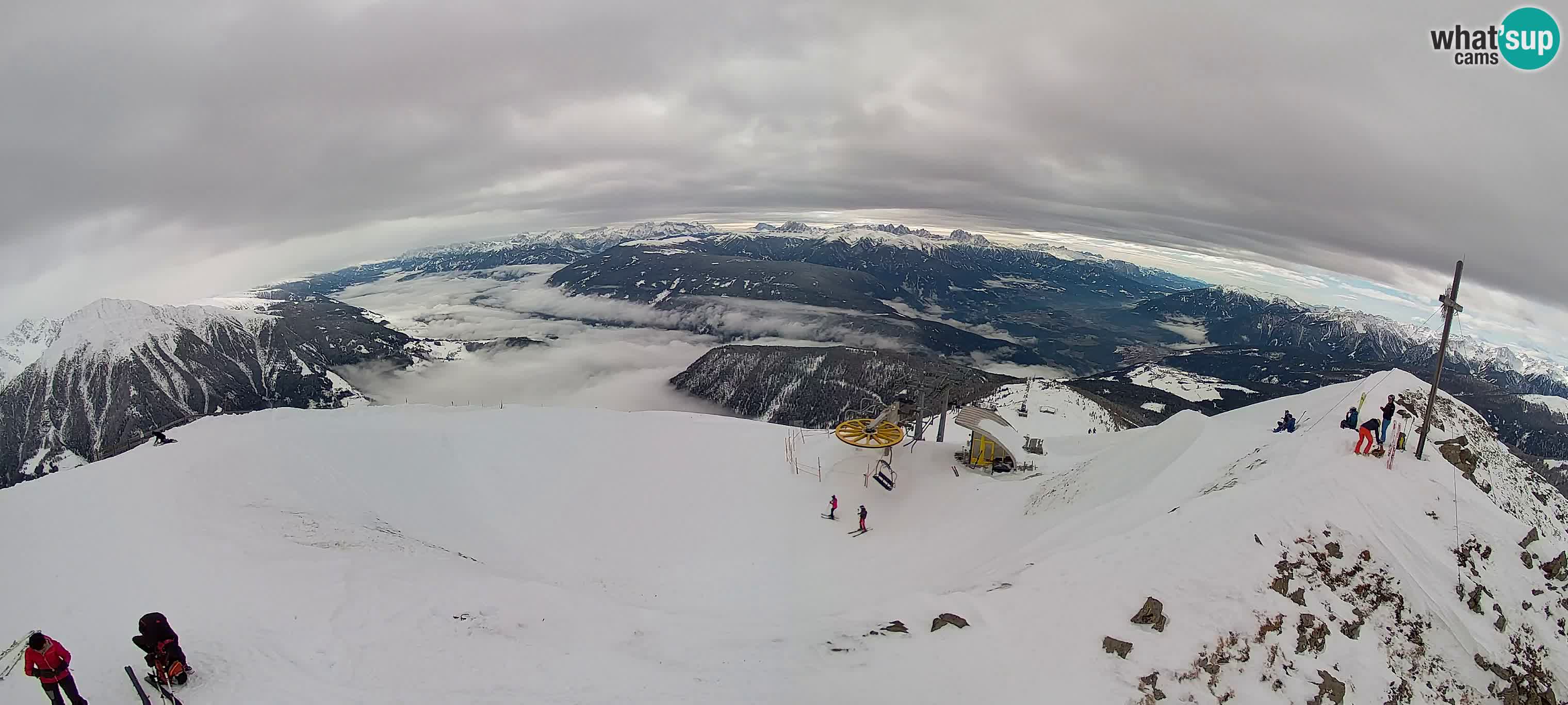 Spletna kamera Gitschlift / sedežnica Gitsch – Zgornja postaja (2.512 m)