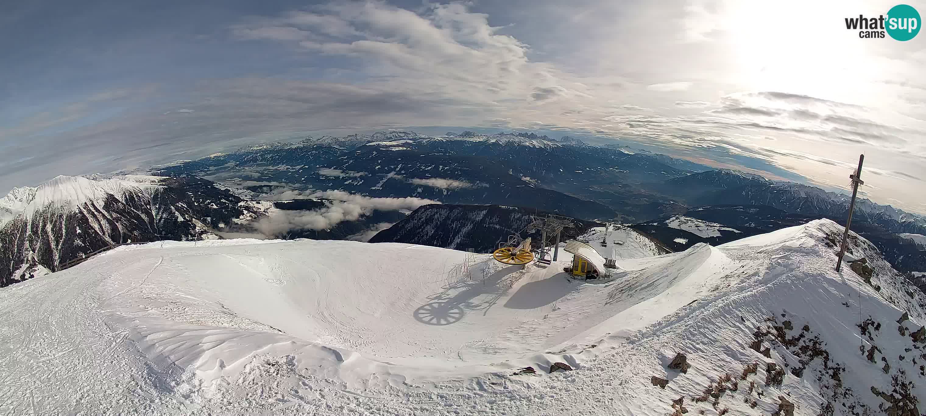 Spletna kamera Gitschlift / sedežnica Gitsch – Zgornja postaja (2.512 m)