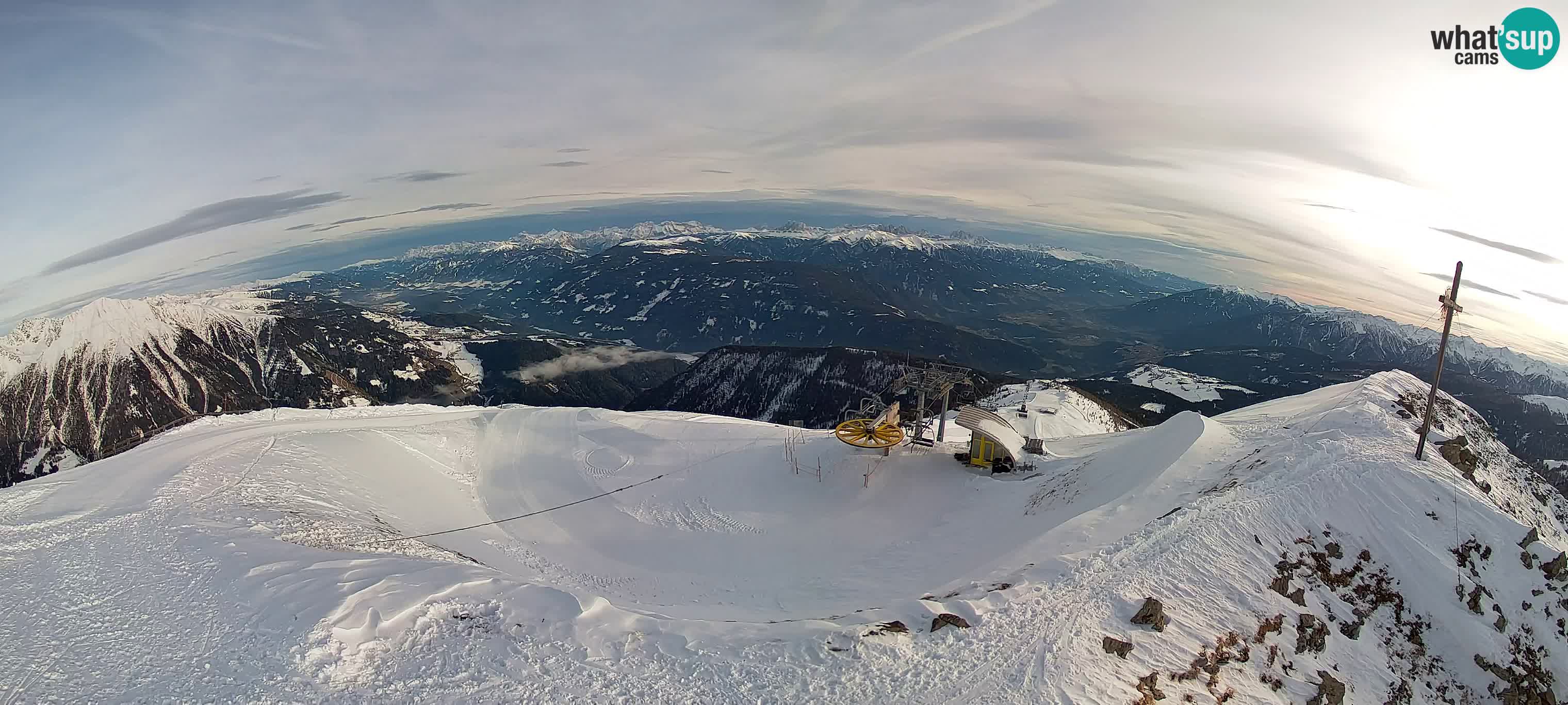 Spletna kamera Gitschlift / sedežnica Gitsch – Zgornja postaja (2.512 m)