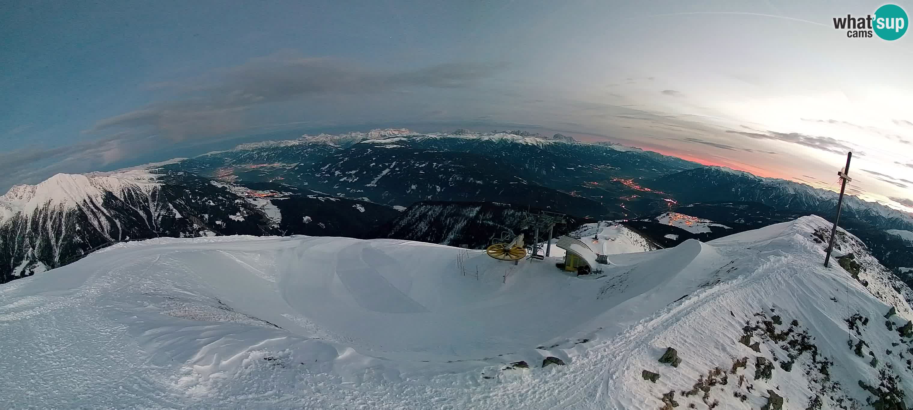 Spletna kamera Gitschlift / sedežnica Gitsch – Zgornja postaja (2.512 m)