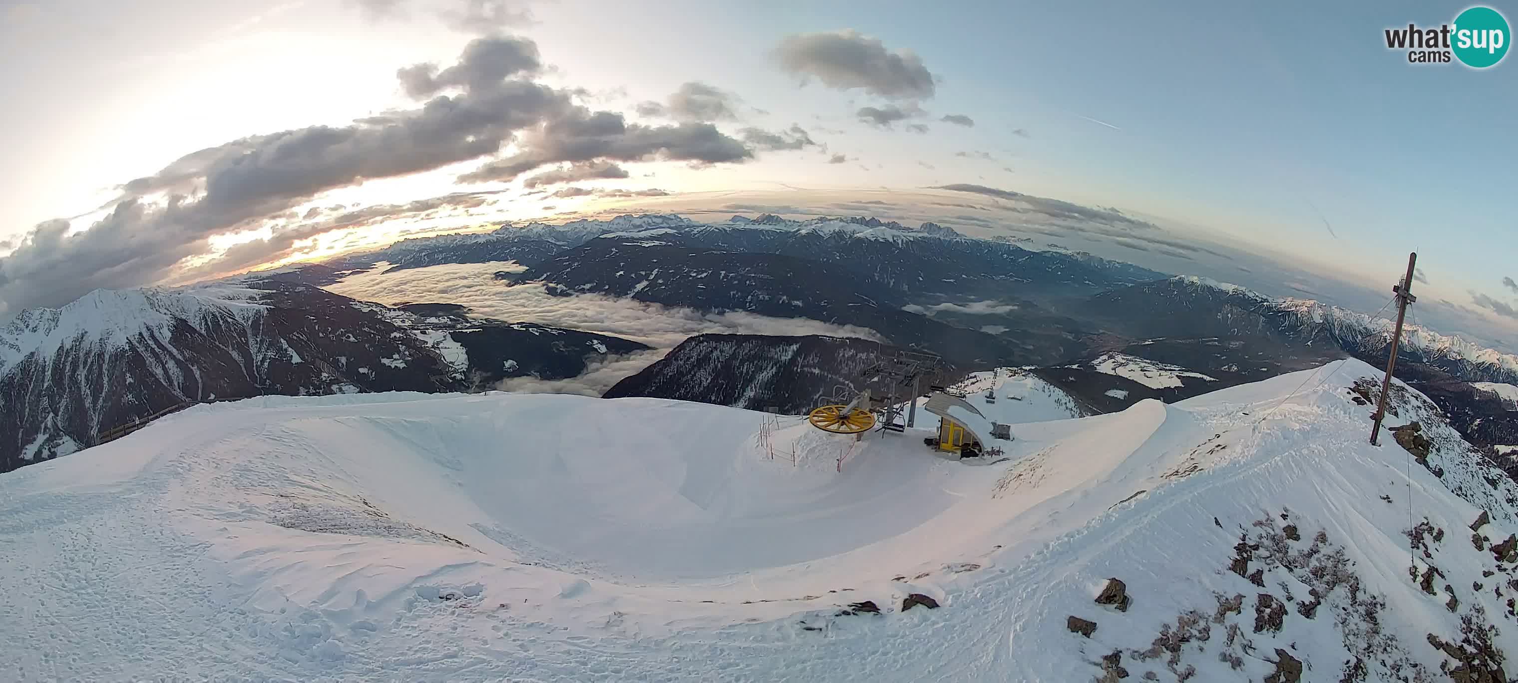 Spletna kamera Gitschlift / sedežnica Gitsch – Zgornja postaja (2.512 m)