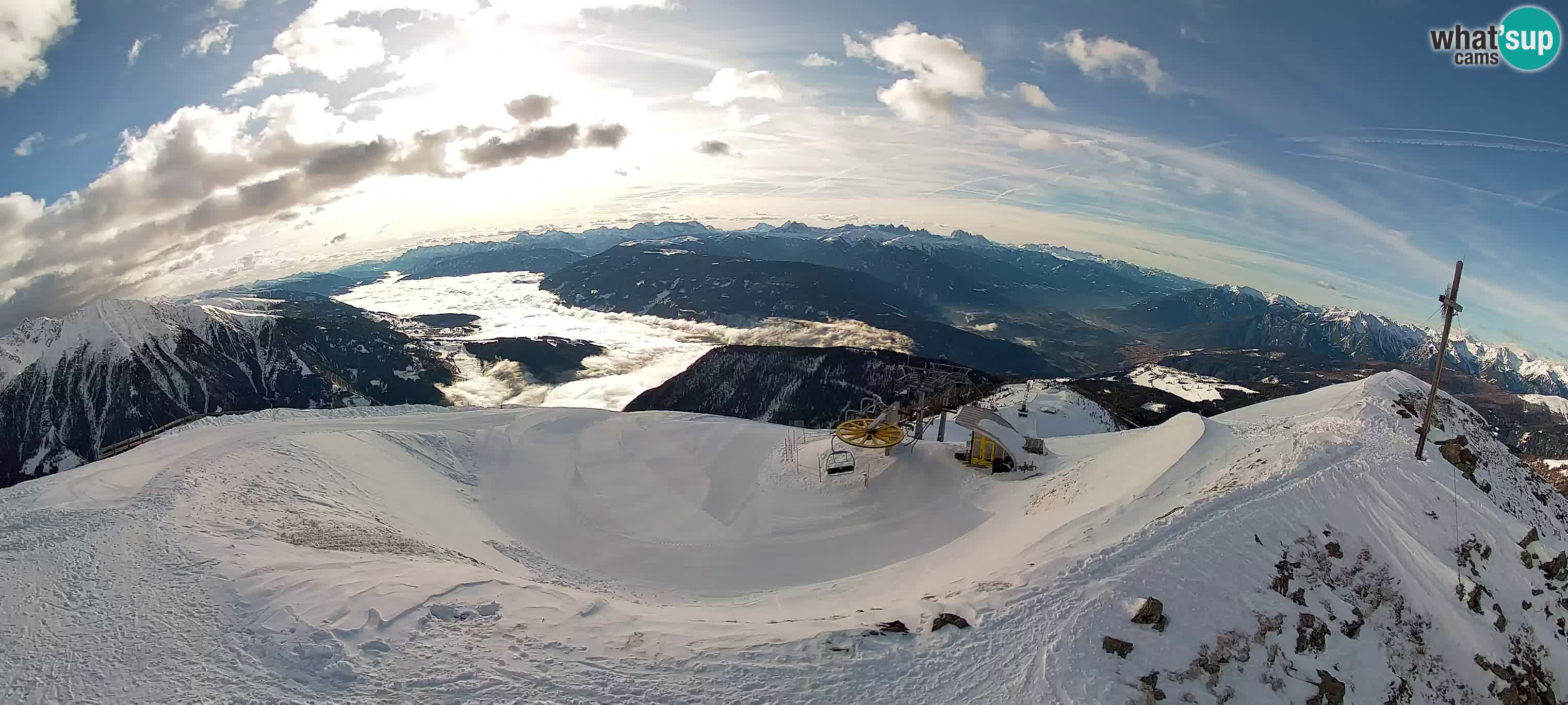 Spletna kamera Gitschlift / sedežnica Gitsch – Zgornja postaja (2.512 m)