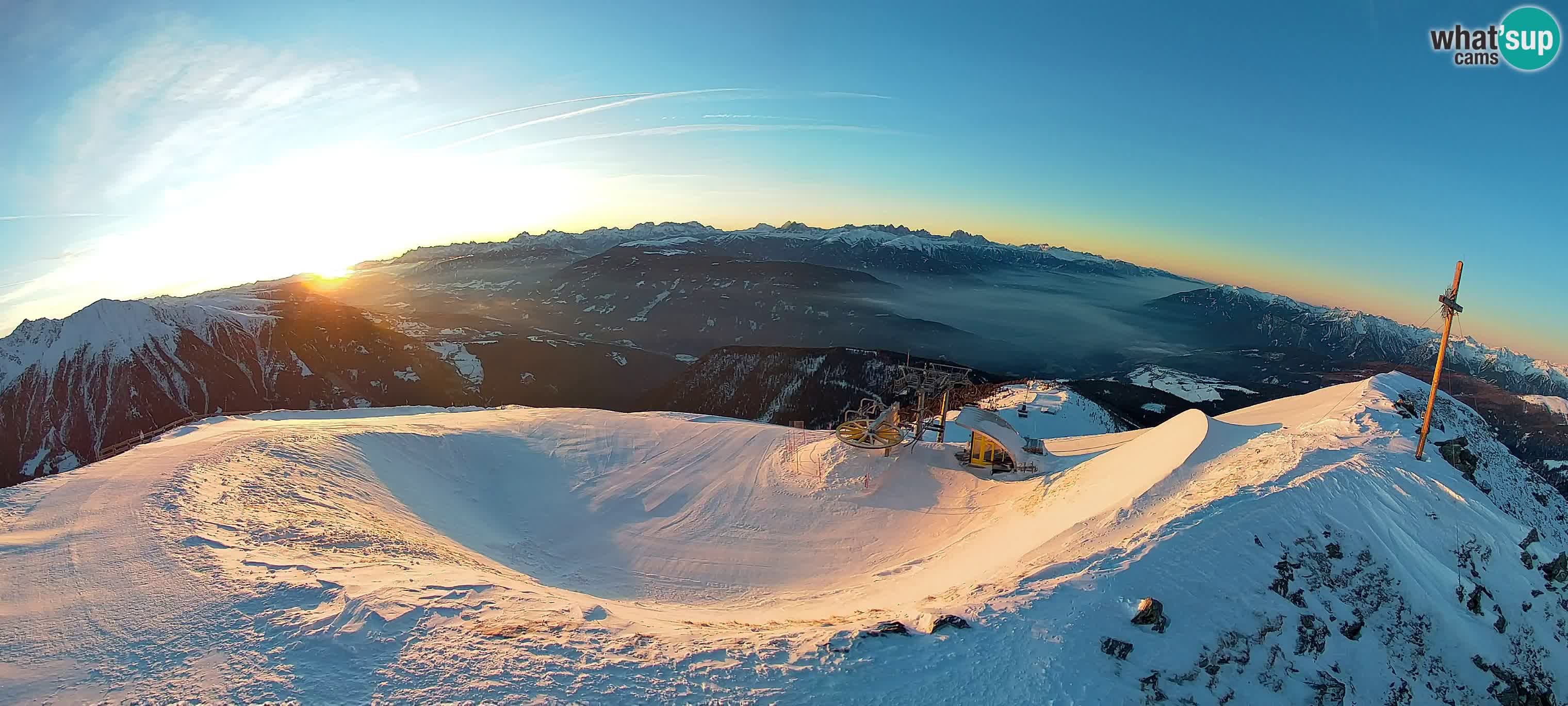 Spletna kamera Gitschlift / sedežnica Gitsch – Zgornja postaja (2.512 m)