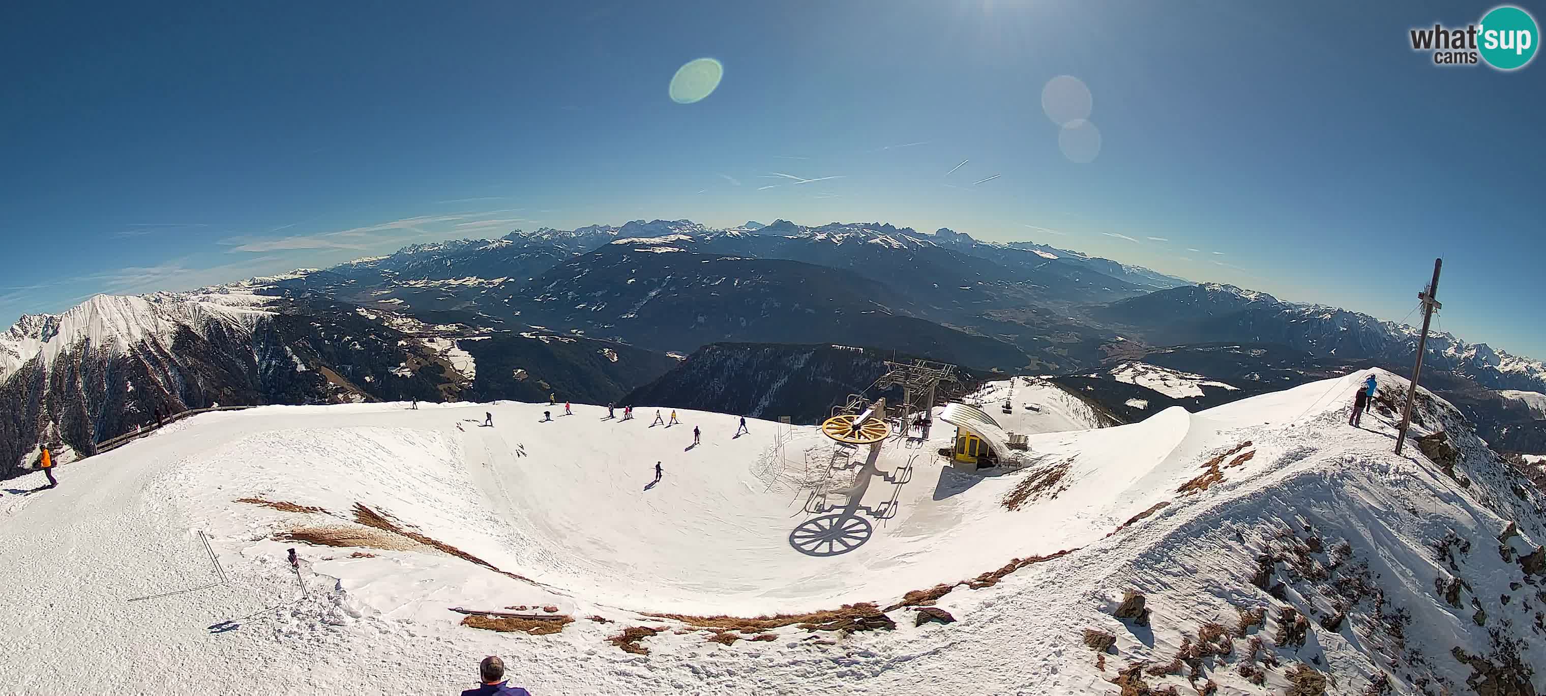Spletna kamera Gitschlift / sedežnica Gitsch – Zgornja postaja (2.512 m)