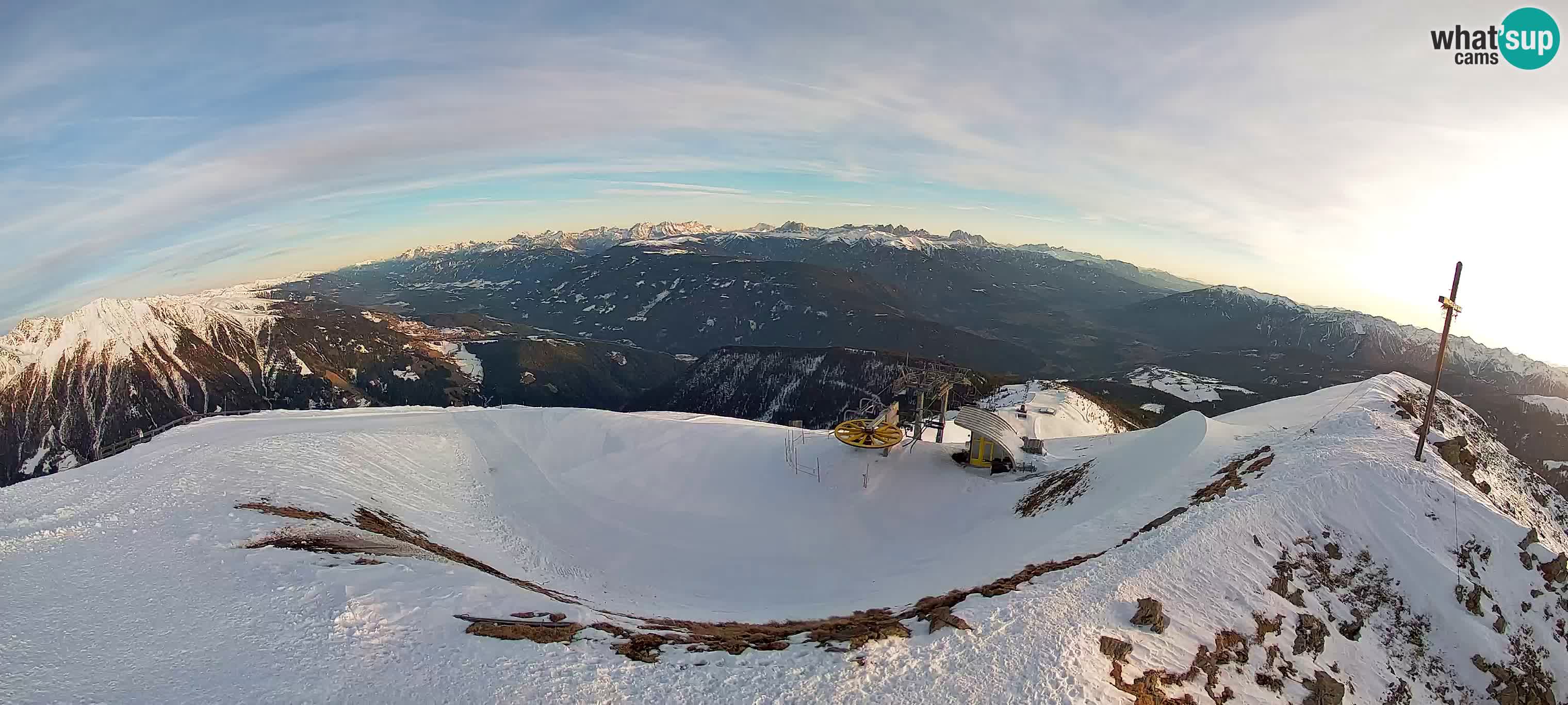 Spletna kamera Gitschlift / sedežnica Gitsch – Zgornja postaja (2.512 m)
