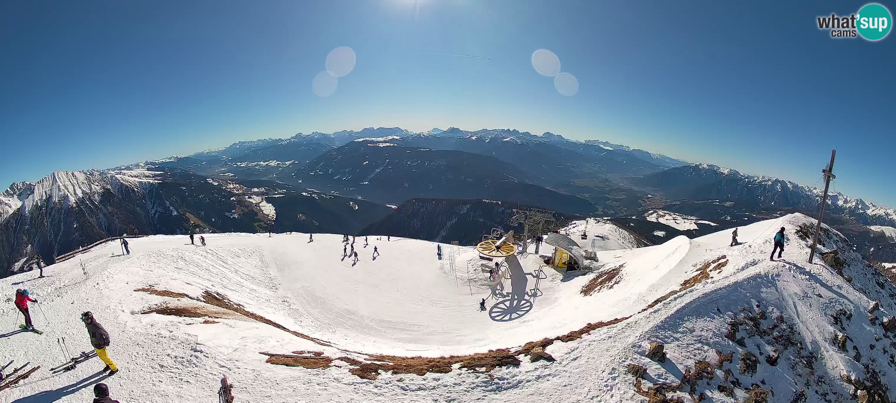 Spletna kamera Gitschlift / sedežnica Gitsch – Zgornja postaja (2.512 m)