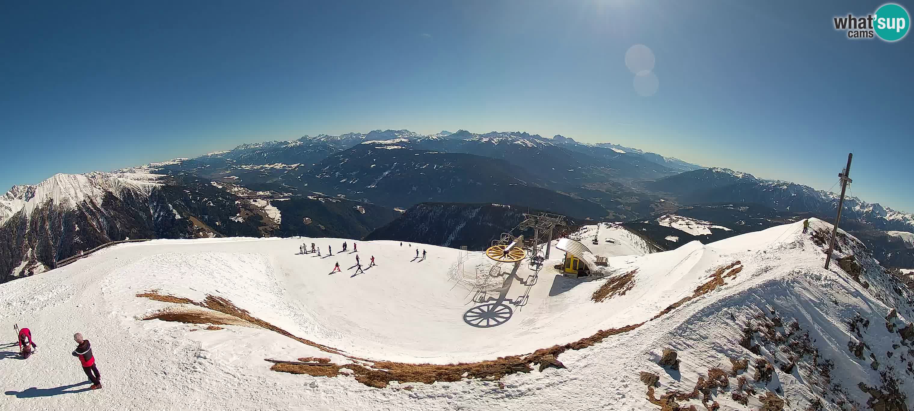 Spletna kamera Gitschlift / sedežnica Gitsch – Zgornja postaja (2.512 m)