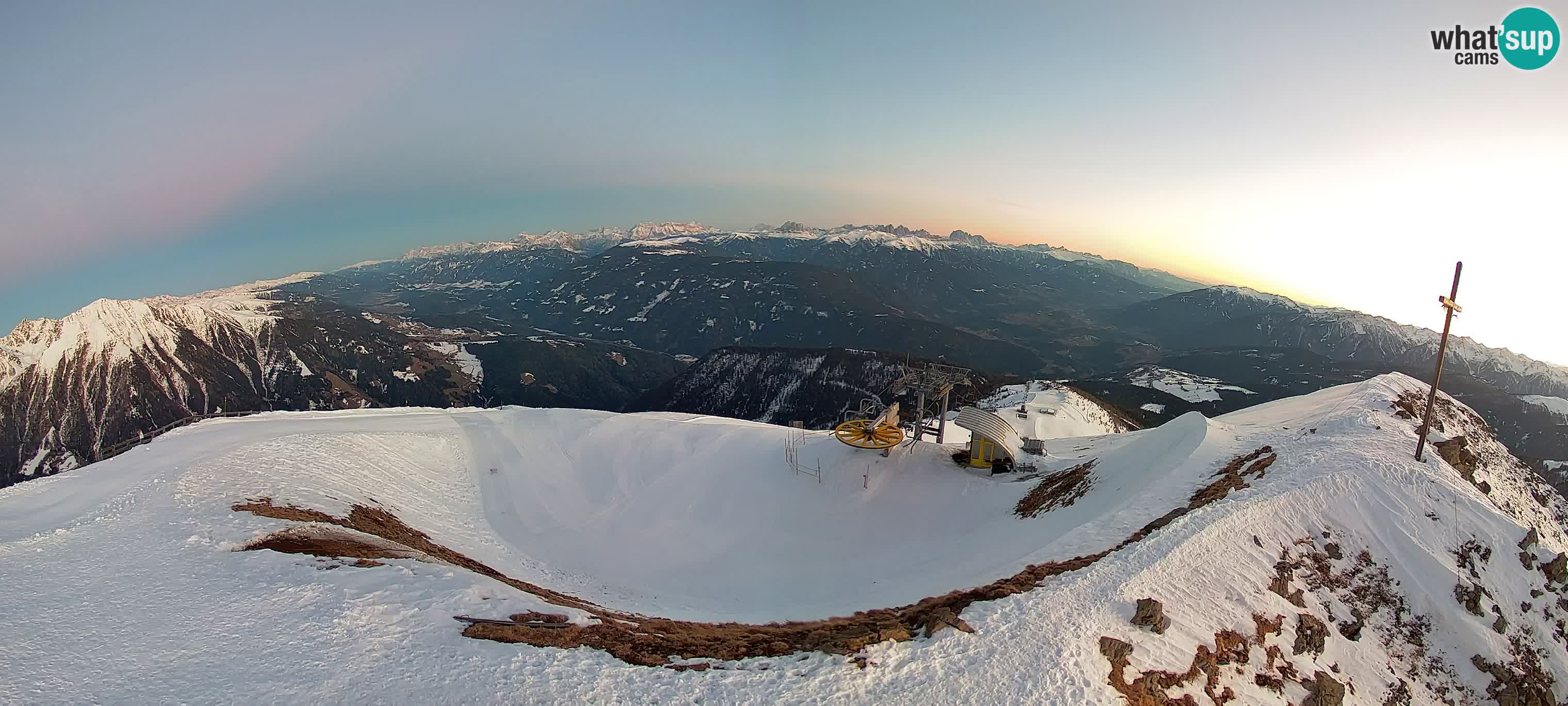 Spletna kamera Gitschlift / sedežnica Gitsch – Zgornja postaja (2.512 m)