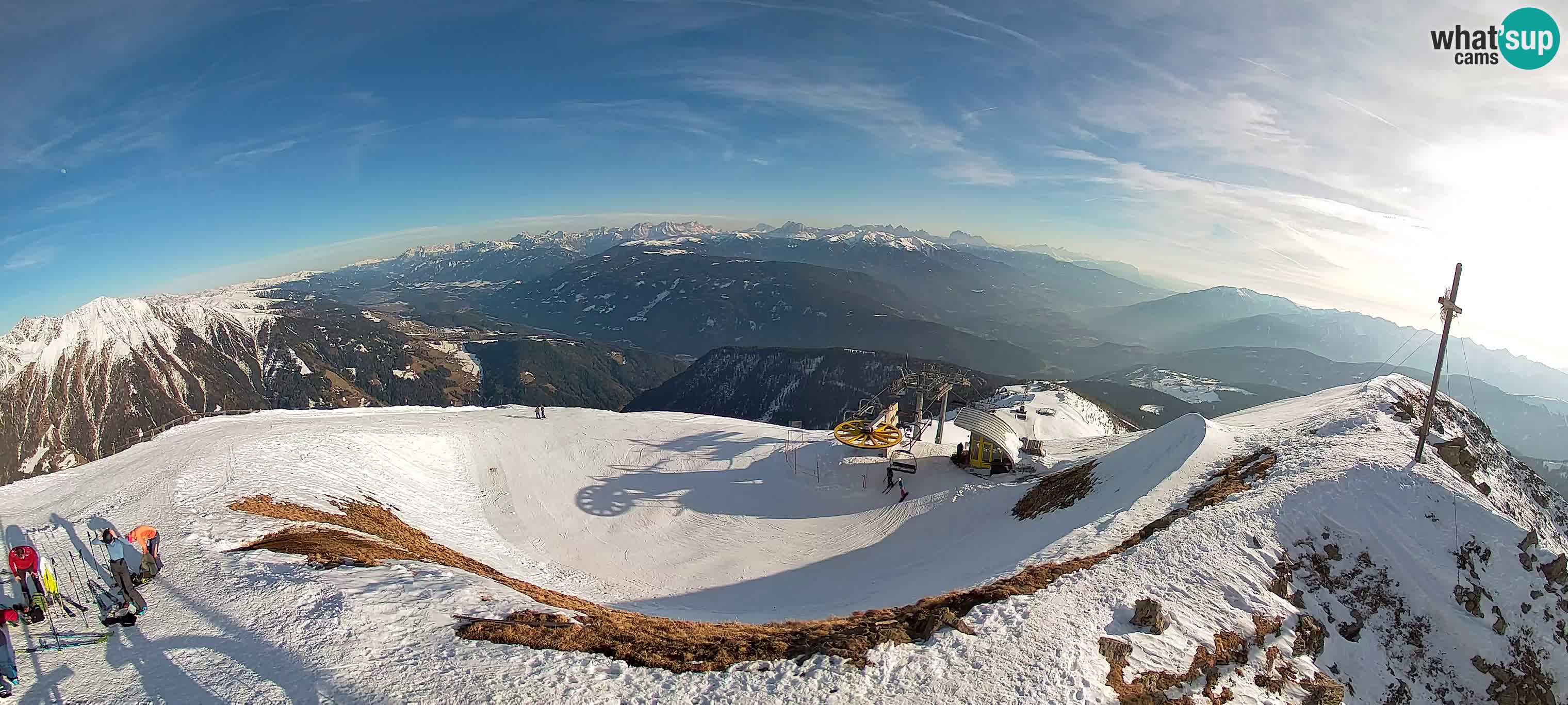 Spletna kamera Gitschlift / sedežnica Gitsch – Zgornja postaja (2.512 m)