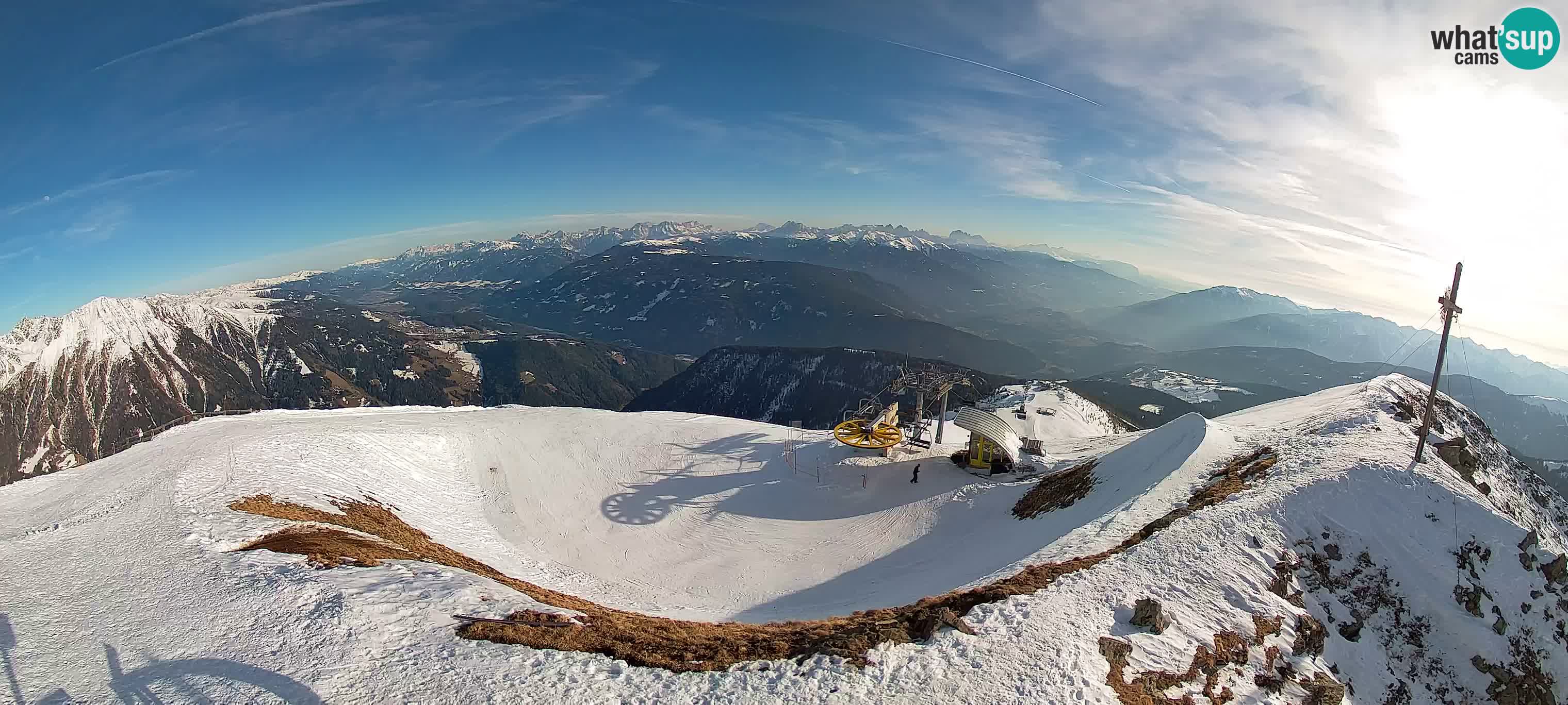 Spletna kamera Gitschlift / sedežnica Gitsch – Zgornja postaja (2.512 m)
