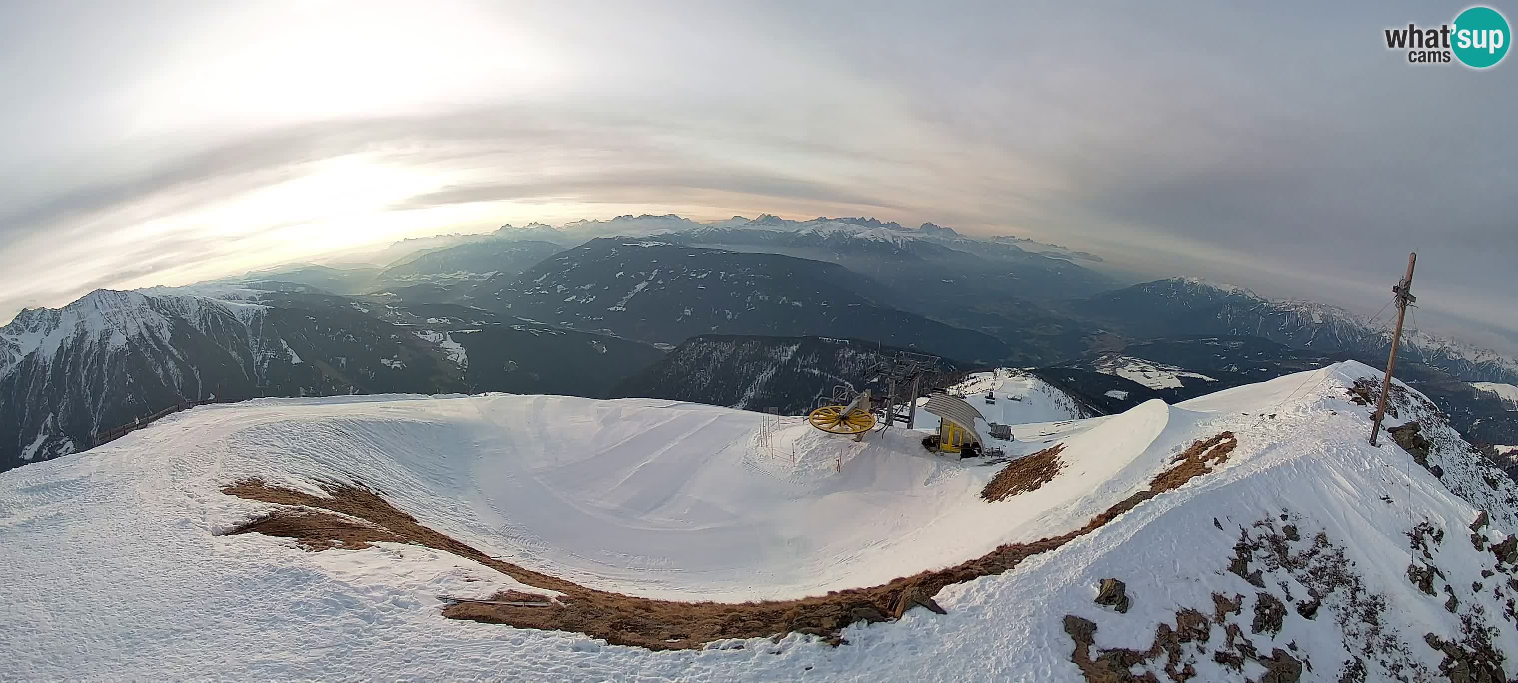 Spletna kamera Gitschlift / sedežnica Gitsch – Zgornja postaja (2.512 m)
