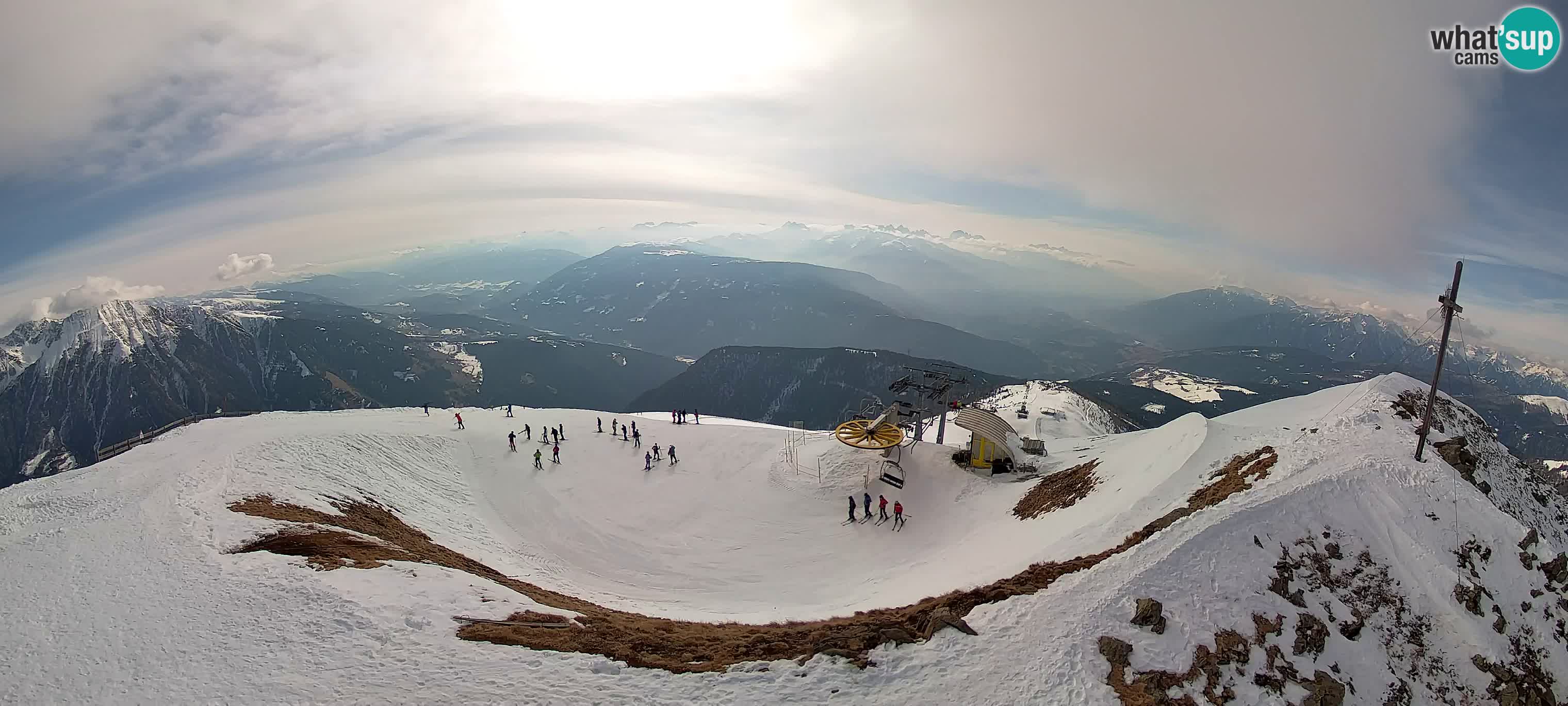 Spletna kamera Gitschlift / sedežnica Gitsch – Zgornja postaja (2.512 m)