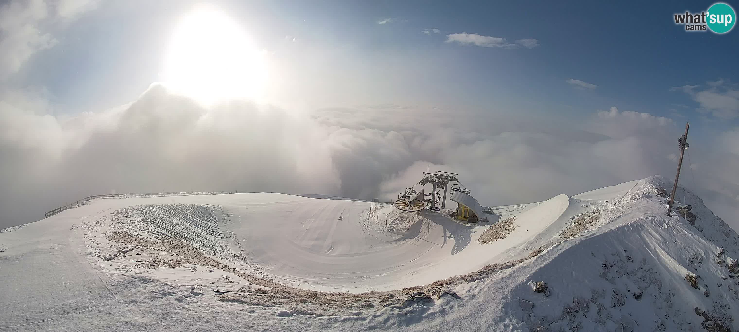 Webcam Gitschlift / Sessellift Gitsch – Bergstation (2.512 m)