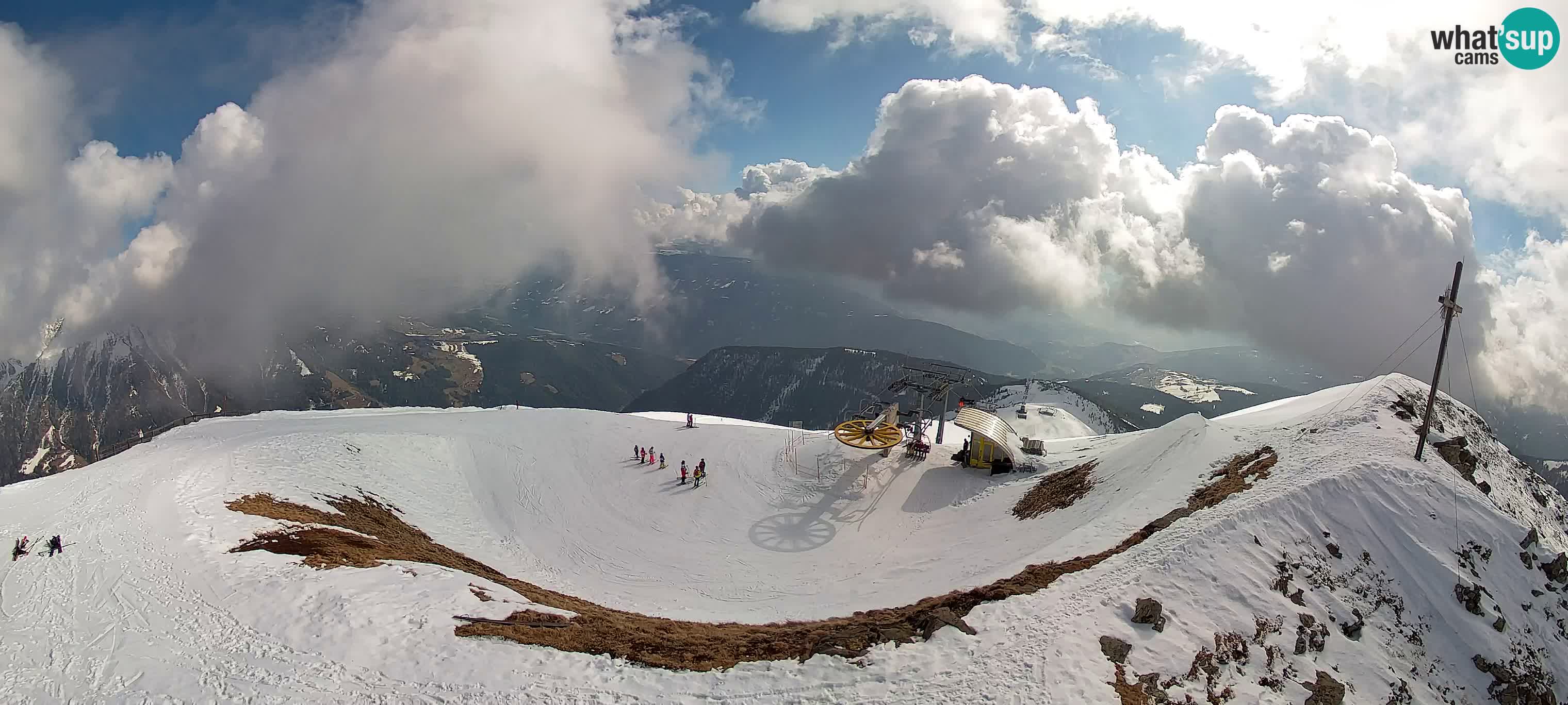 Spletna kamera Gitschlift / sedežnica Gitsch – Zgornja postaja (2.512 m)