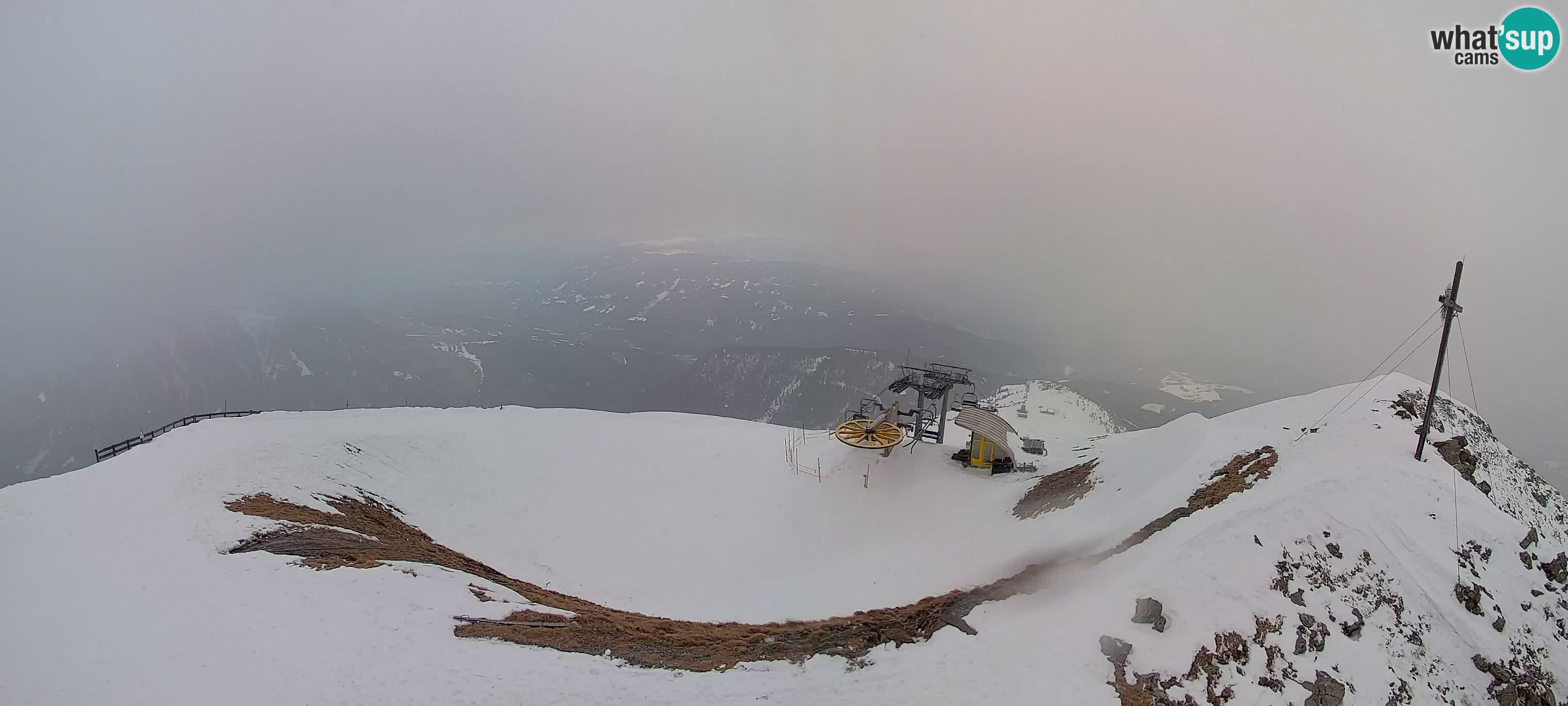 Spletna kamera Gitschlift / sedežnica Gitsch – Zgornja postaja (2.512 m)