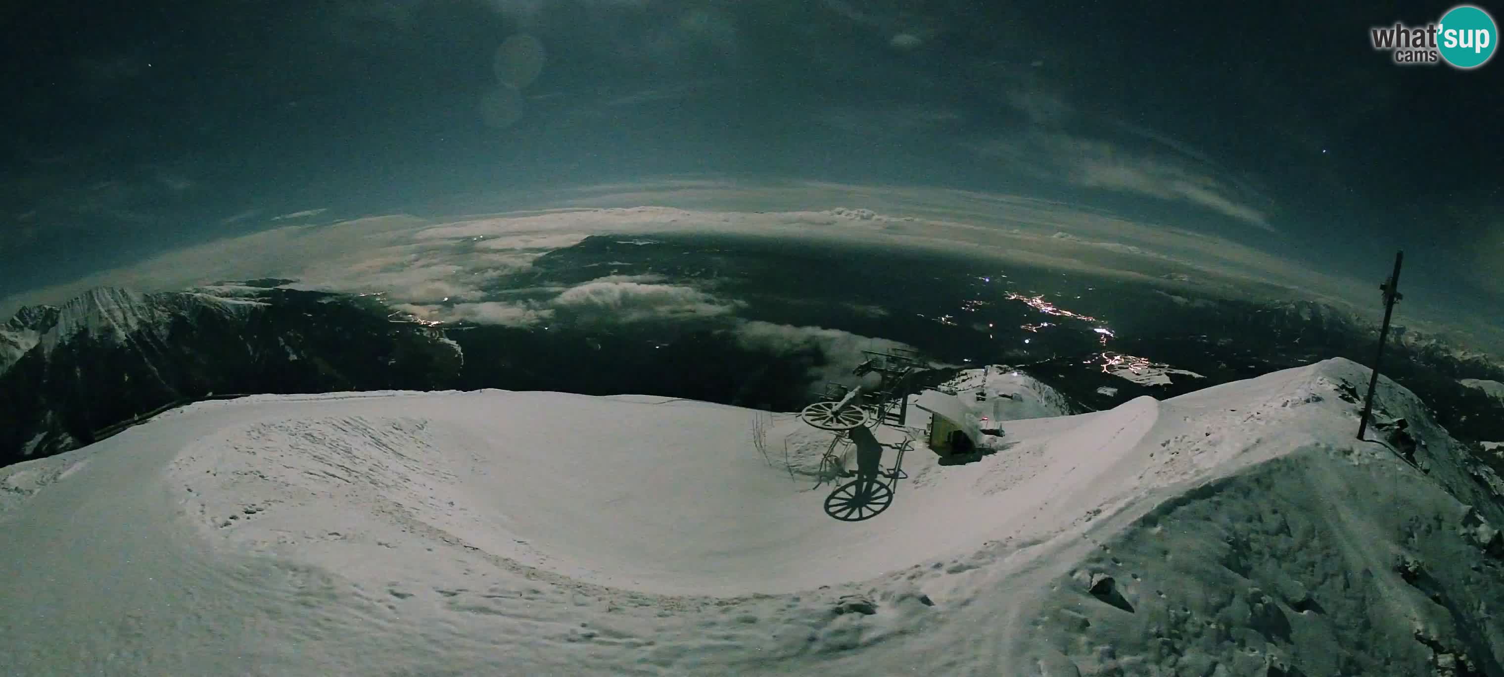 Spletna kamera Gitschlift / sedežnica Gitsch – Zgornja postaja (2.512 m)