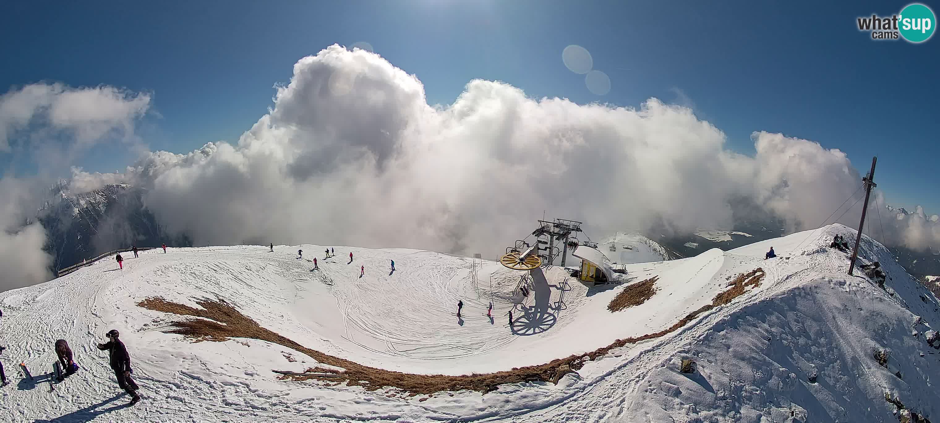 Spletna kamera Gitschlift / sedežnica Gitsch – Zgornja postaja (2.512 m)