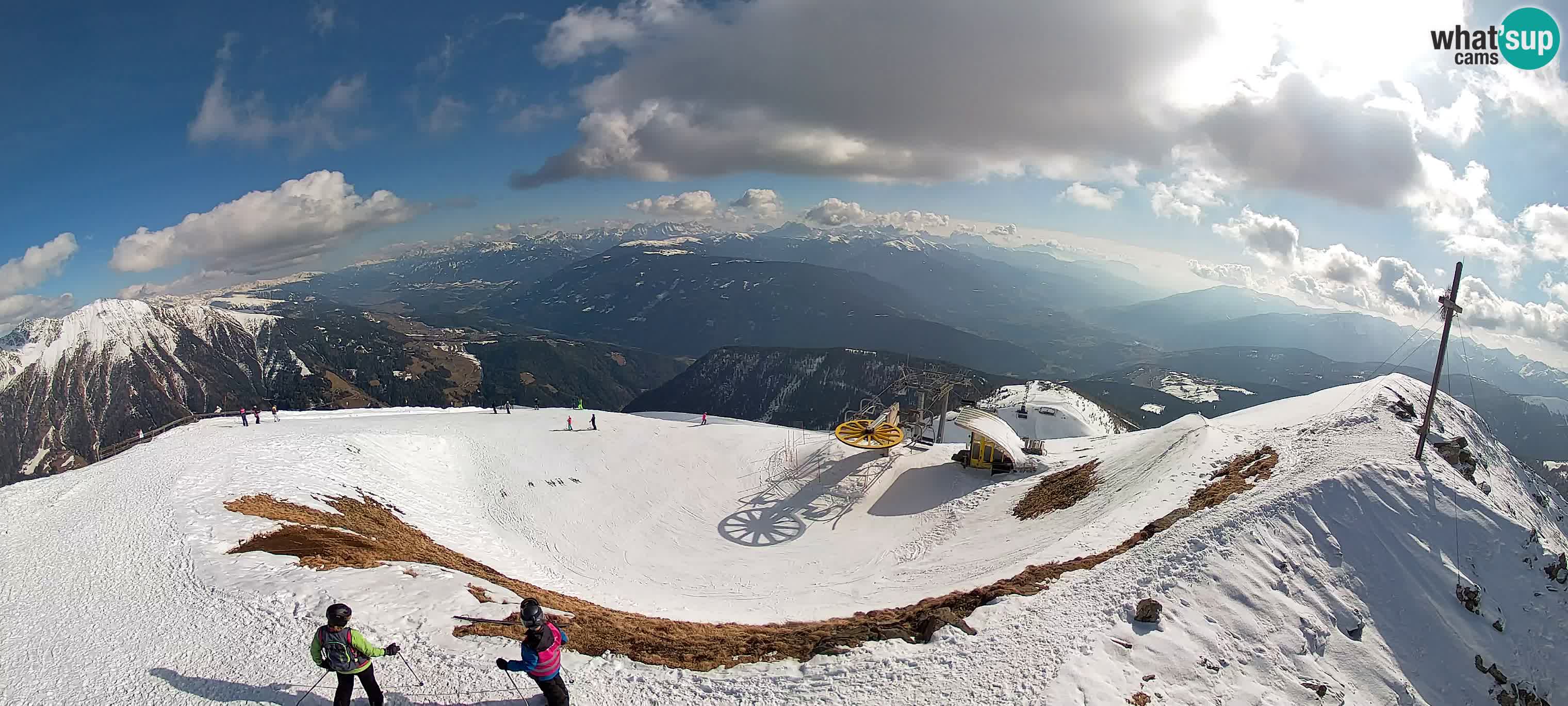 Spletna kamera Gitschlift / sedežnica Gitsch – Zgornja postaja (2.512 m)