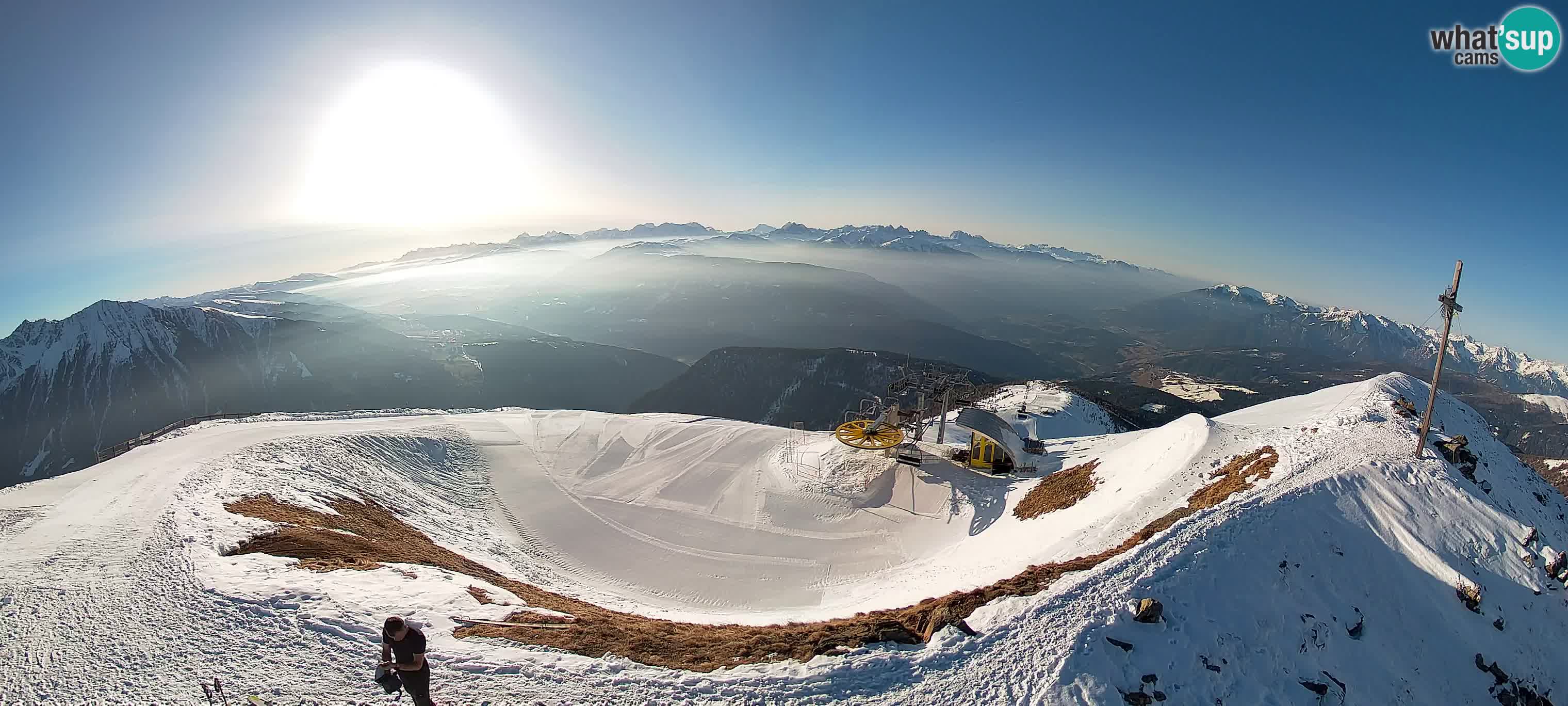 Spletna kamera Gitschlift / sedežnica Gitsch – Zgornja postaja (2.512 m)