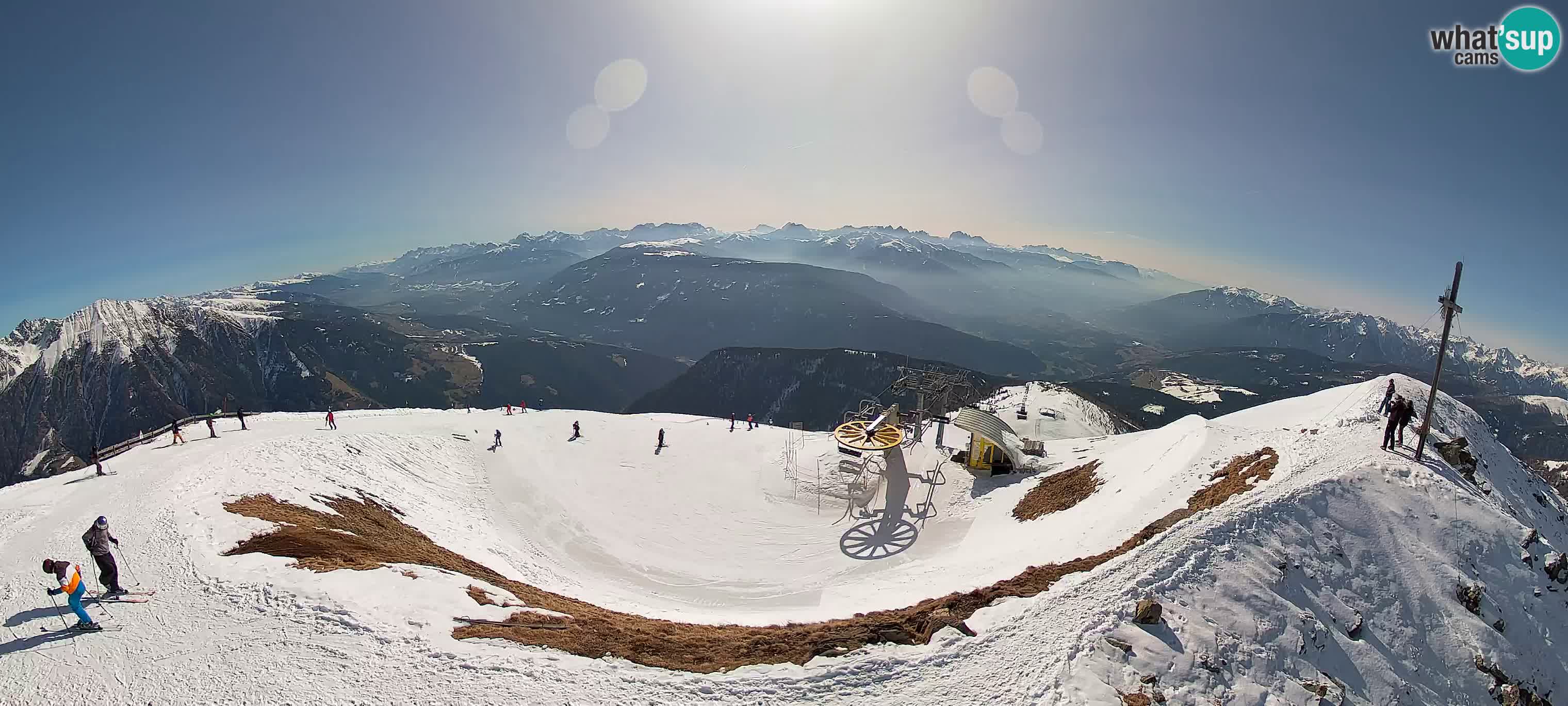 Spletna kamera Gitschlift / sedežnica Gitsch – Zgornja postaja (2.512 m)