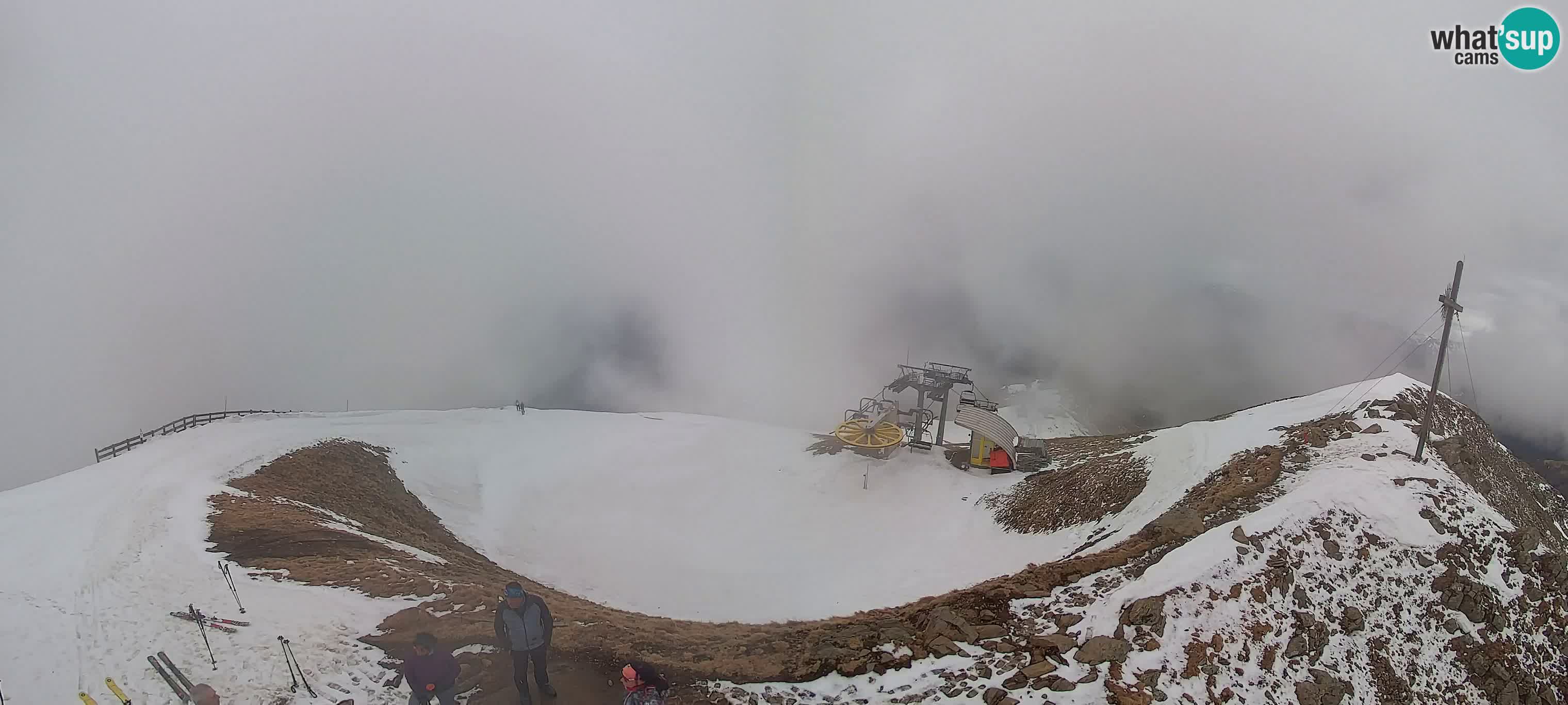 Spletna kamera Gitschlift / sedežnica Gitsch – Zgornja postaja (2.512 m)