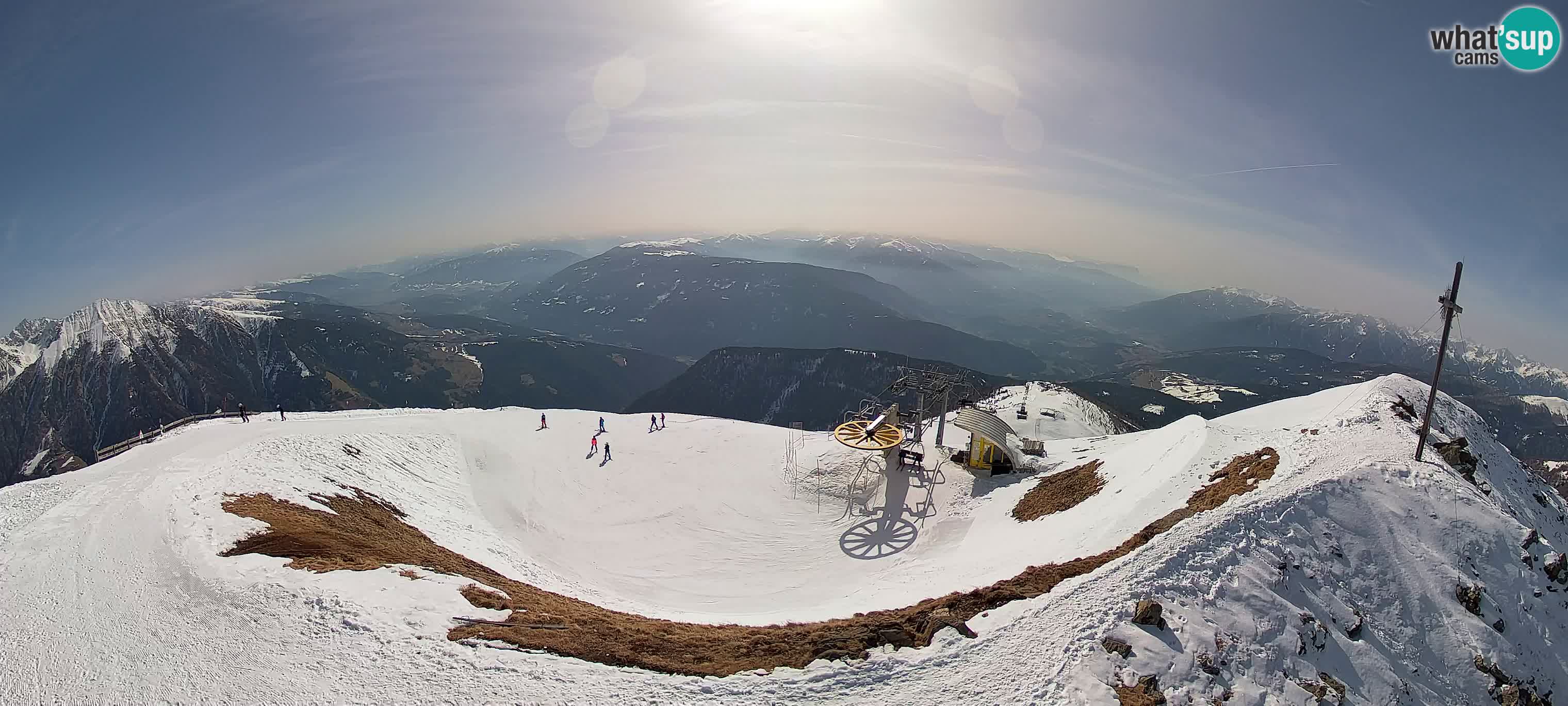 Spletna kamera Gitschlift / sedežnica Gitsch – Zgornja postaja (2.512 m)