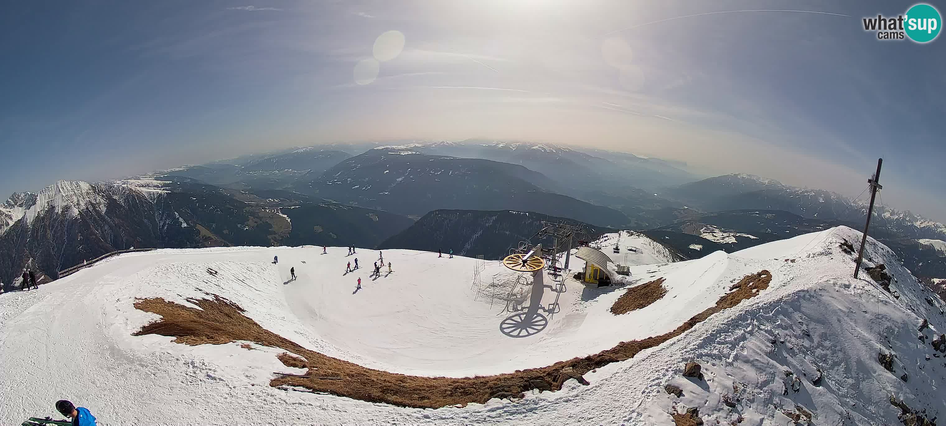 Spletna kamera Gitschlift / sedežnica Gitsch – Zgornja postaja (2.512 m)