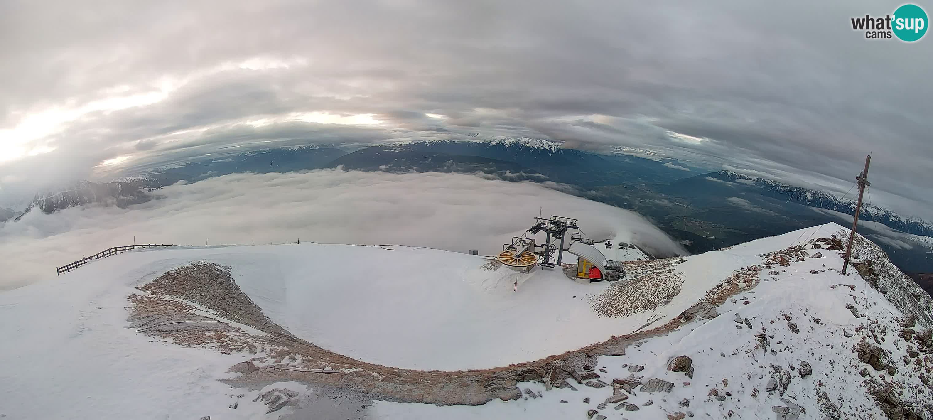 Spletna kamera Gitschlift / sedežnica Gitsch – Zgornja postaja (2.512 m)