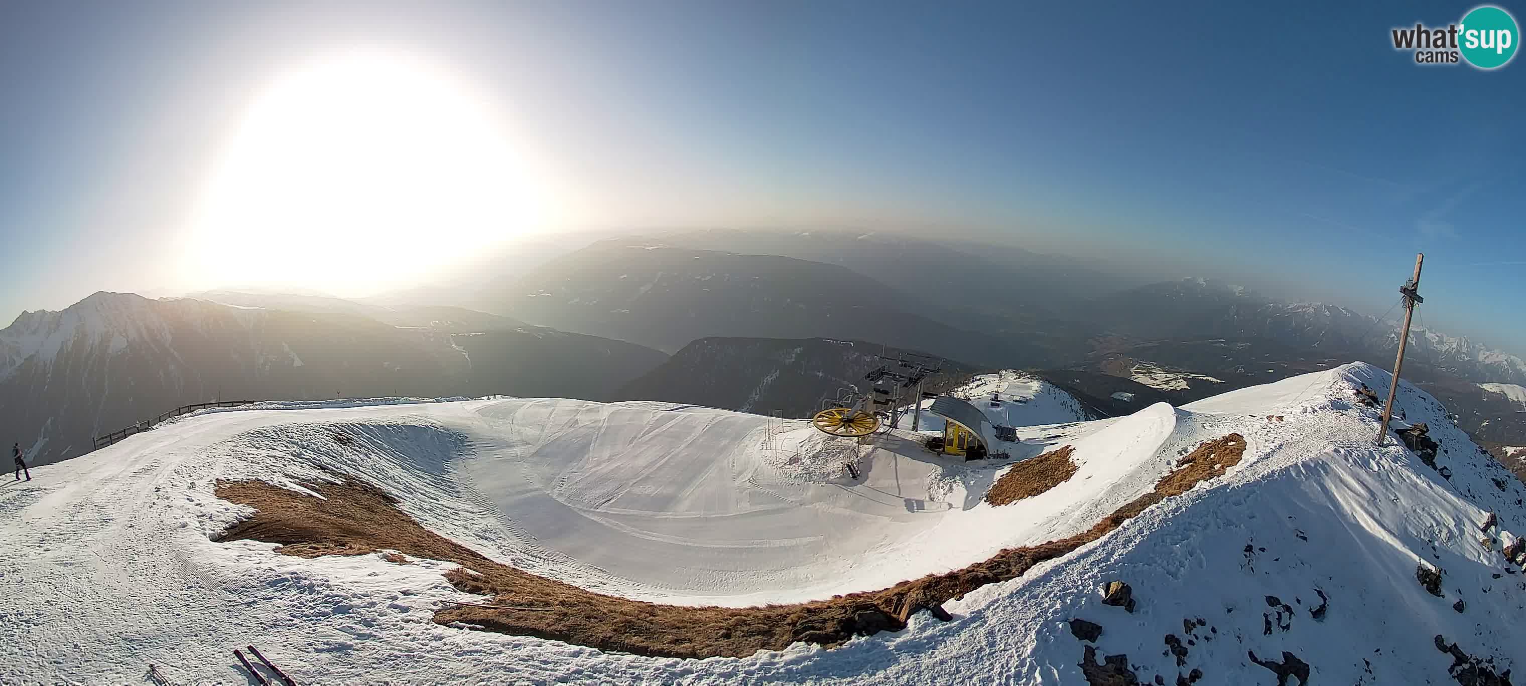 Spletna kamera Gitschlift / sedežnica Gitsch – Zgornja postaja (2.512 m)