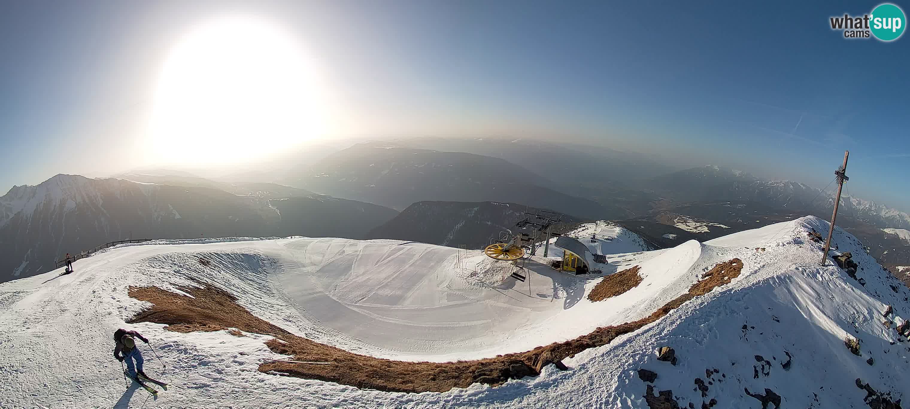 Spletna kamera Gitschlift / sedežnica Gitsch – Zgornja postaja (2.512 m)