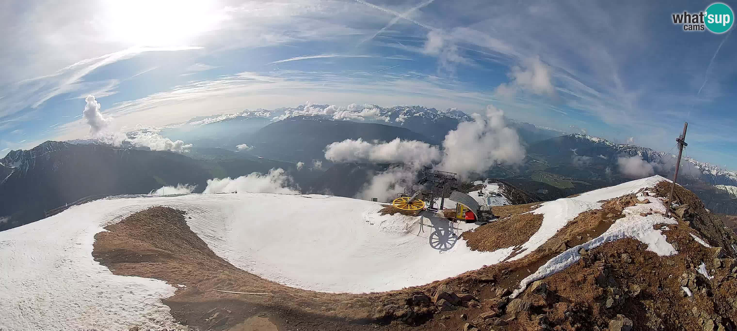 Spletna kamera Gitschlift / sedežnica Gitsch – Zgornja postaja (2.512 m)