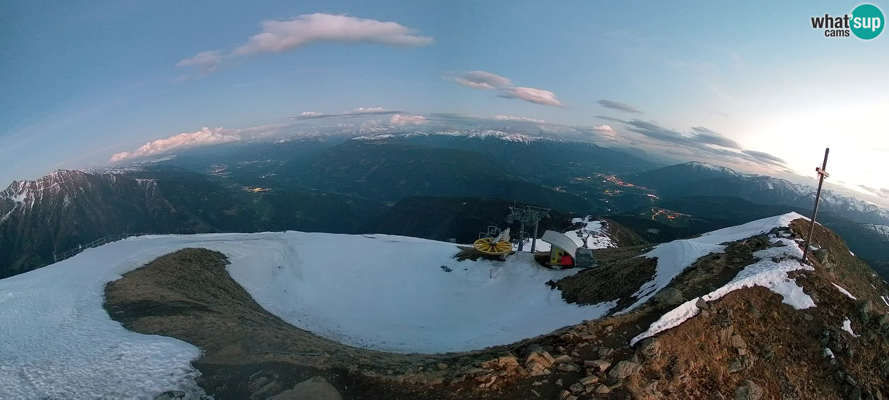 Spletna kamera Gitschlift / sedežnica Gitsch – Zgornja postaja (2.512 m)