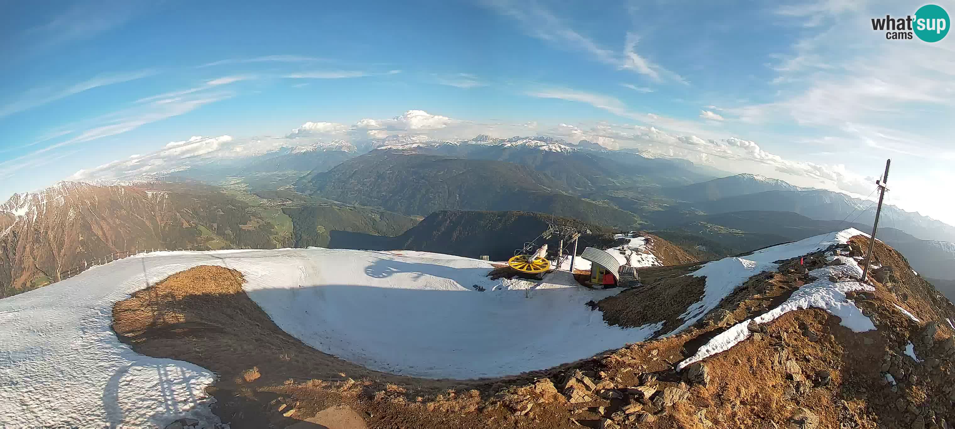 Spletna kamera Gitschlift / sedežnica Gitsch – Zgornja postaja (2.512 m)
