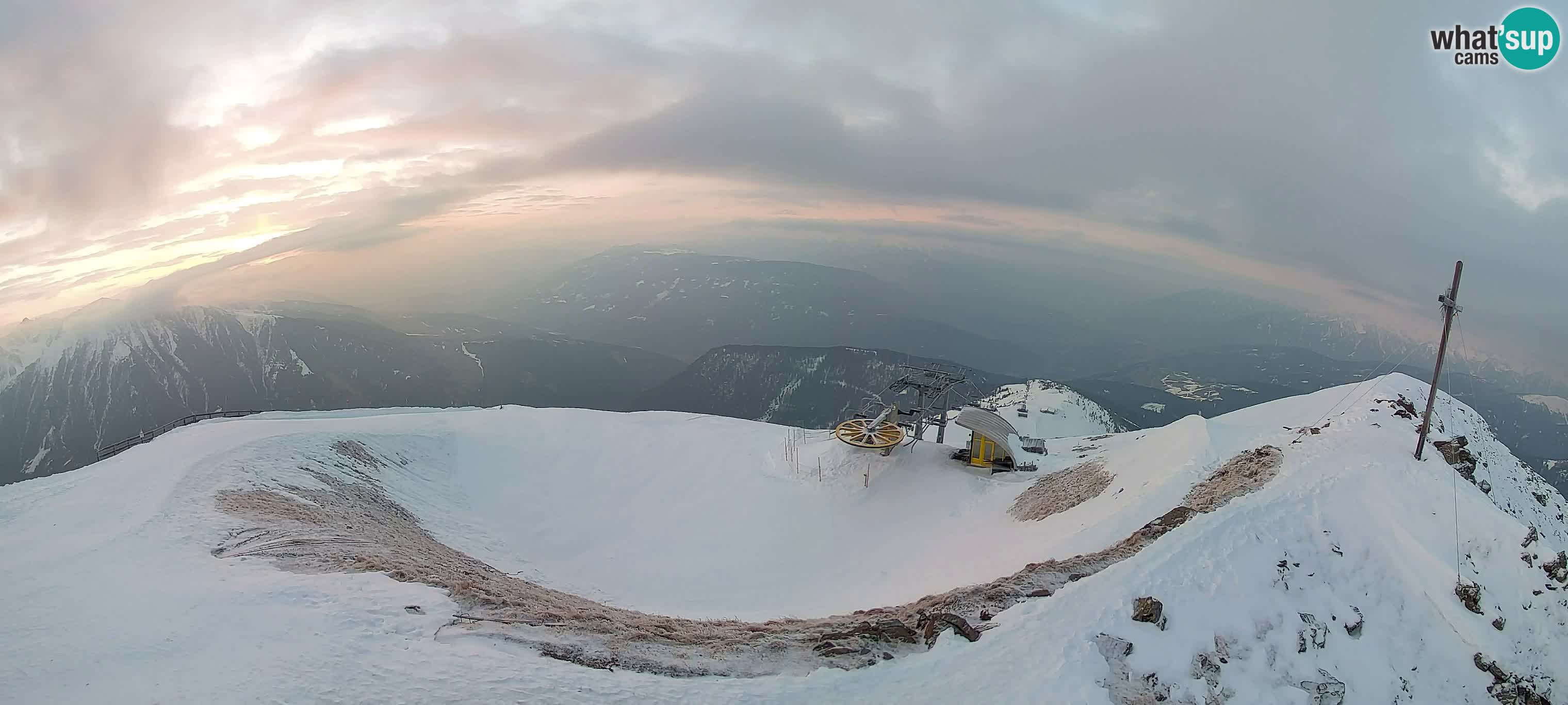 Spletna kamera Gitschlift / sedežnica Gitsch – Zgornja postaja (2.512 m)