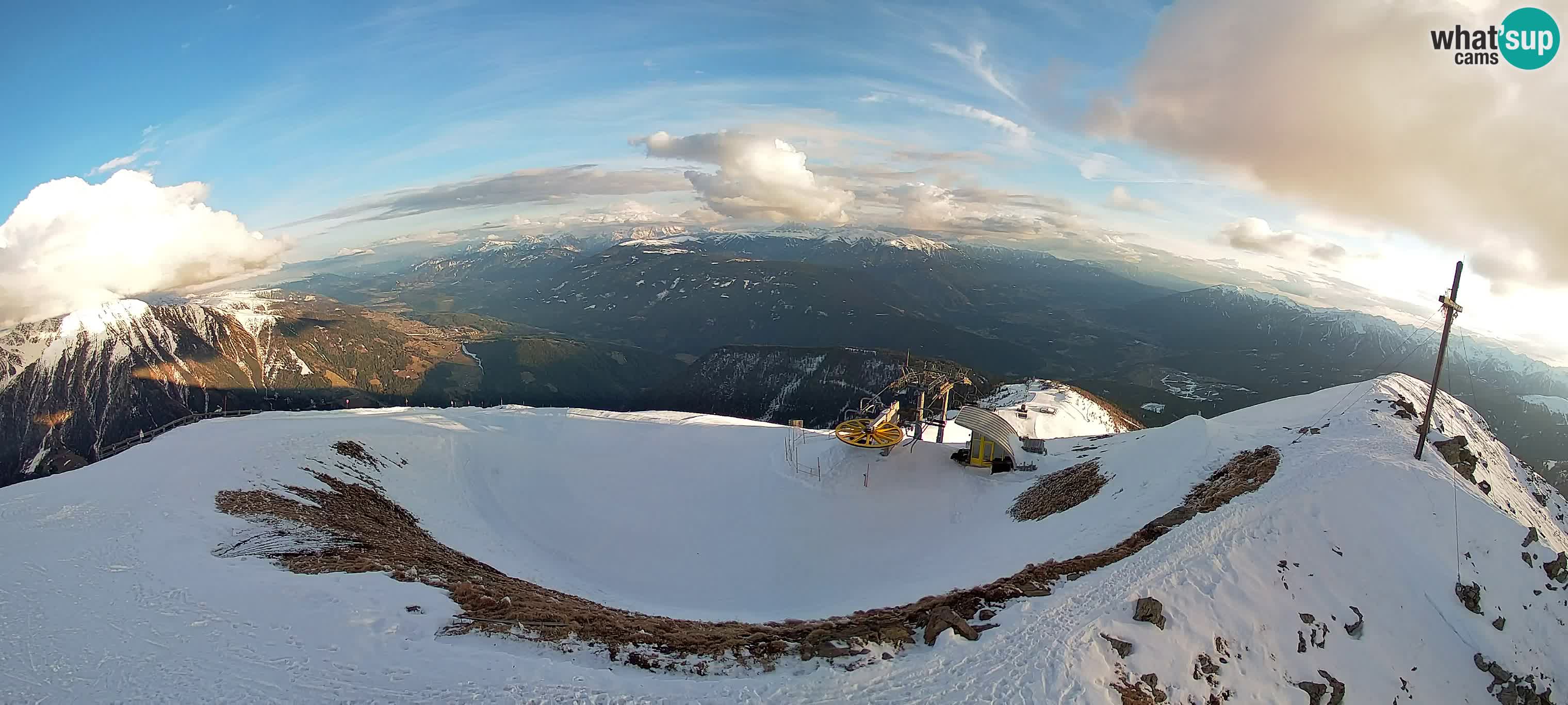 Spletna kamera Gitschlift / sedežnica Gitsch – Zgornja postaja (2.512 m)