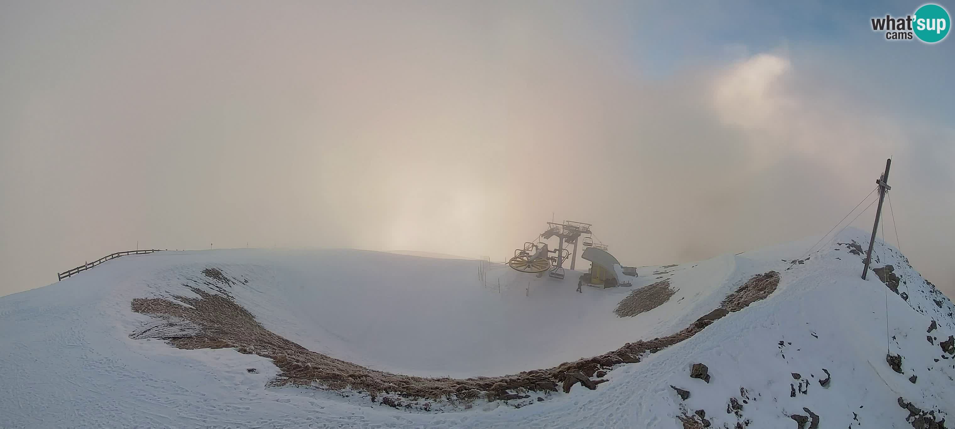 Spletna kamera Gitschlift / sedežnica Gitsch – Zgornja postaja (2.512 m)