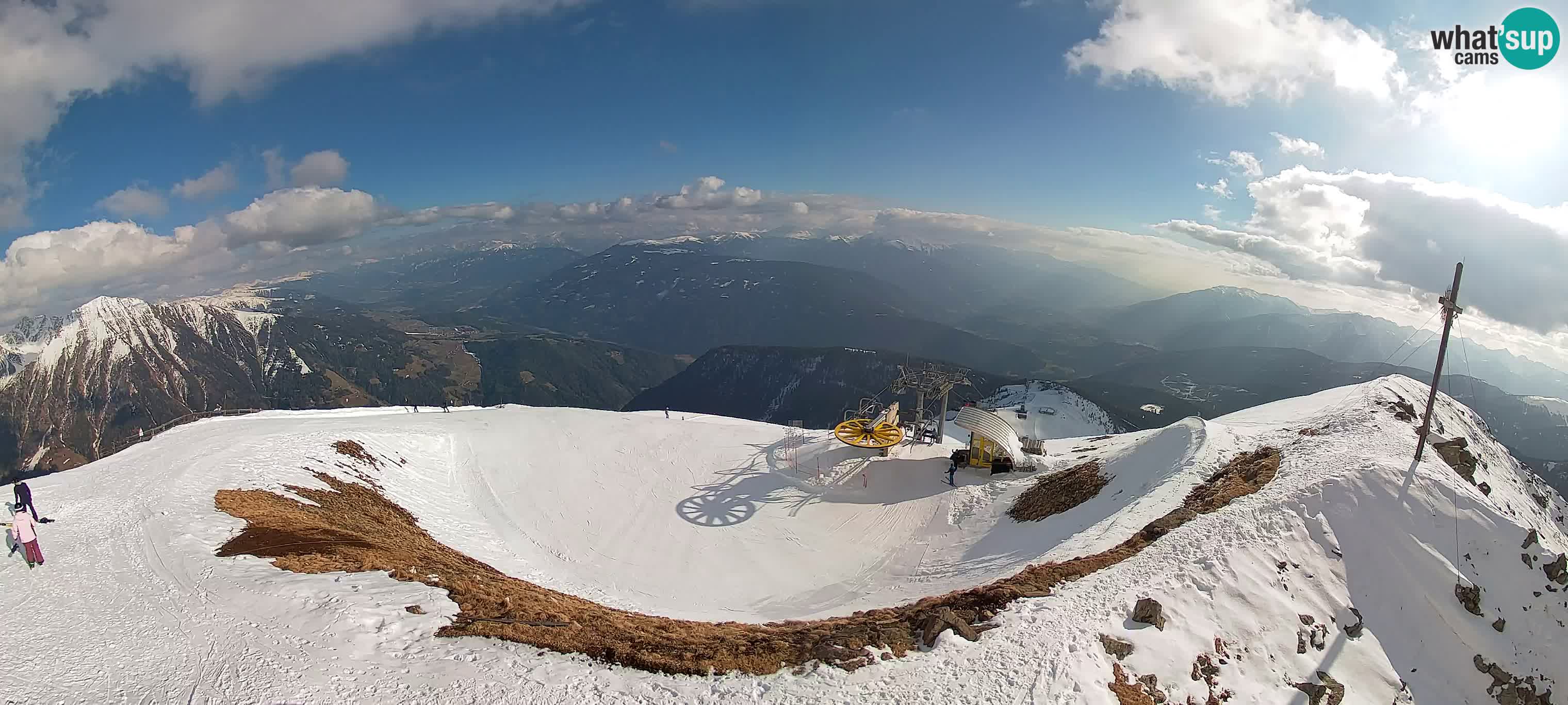 Spletna kamera Gitschlift / sedežnica Gitsch – Zgornja postaja (2.512 m)