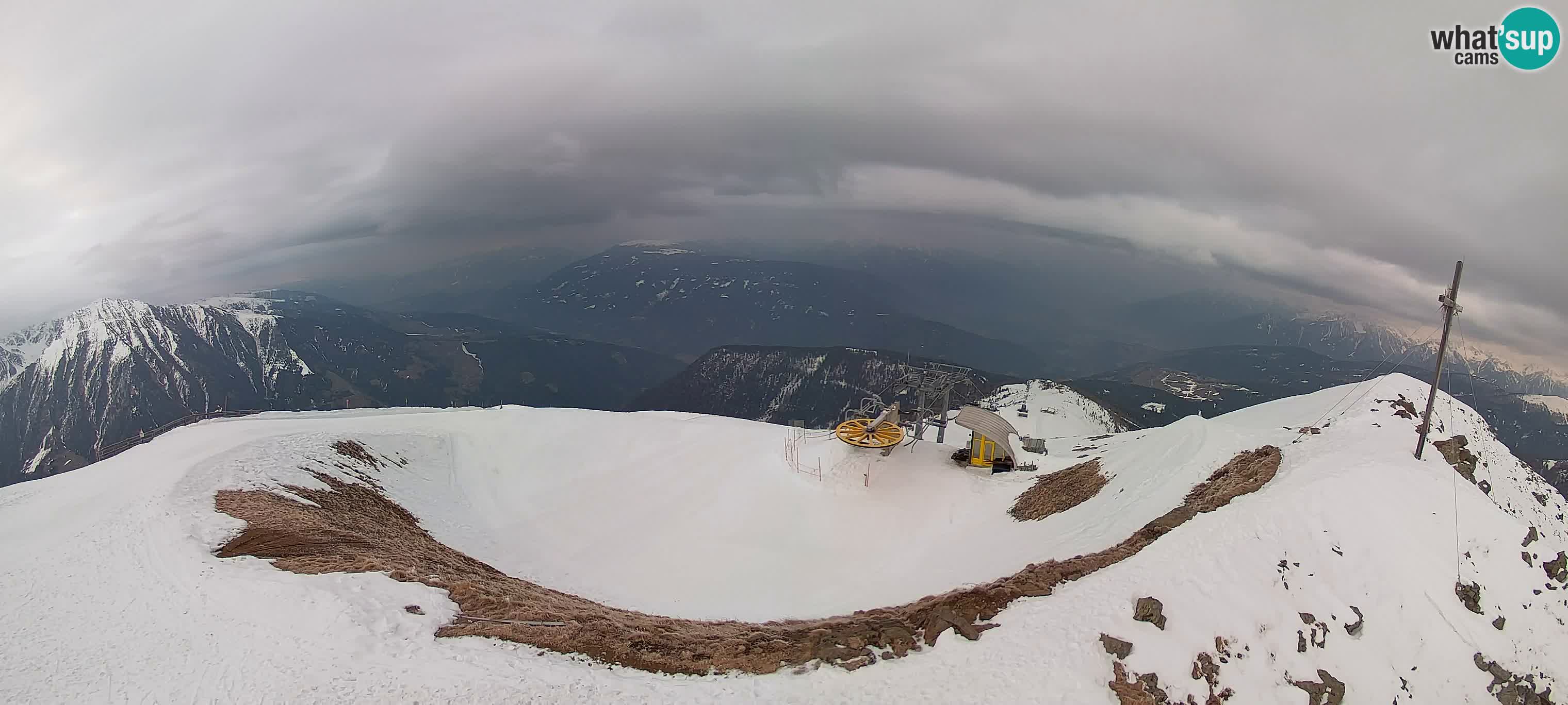 Spletna kamera Gitschlift / sedežnica Gitsch – Zgornja postaja (2.512 m)