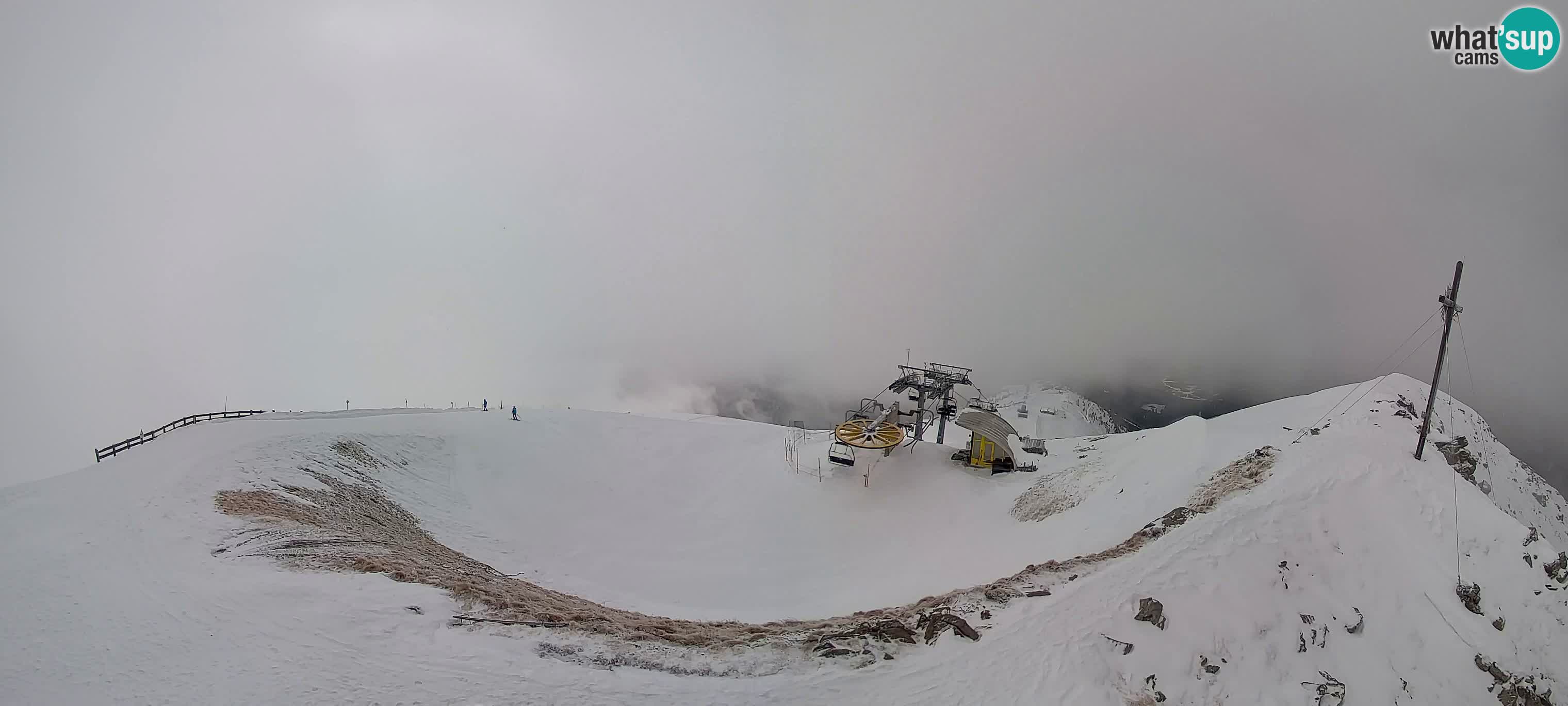Spletna kamera Gitschlift / sedežnica Gitsch – Zgornja postaja (2.512 m)