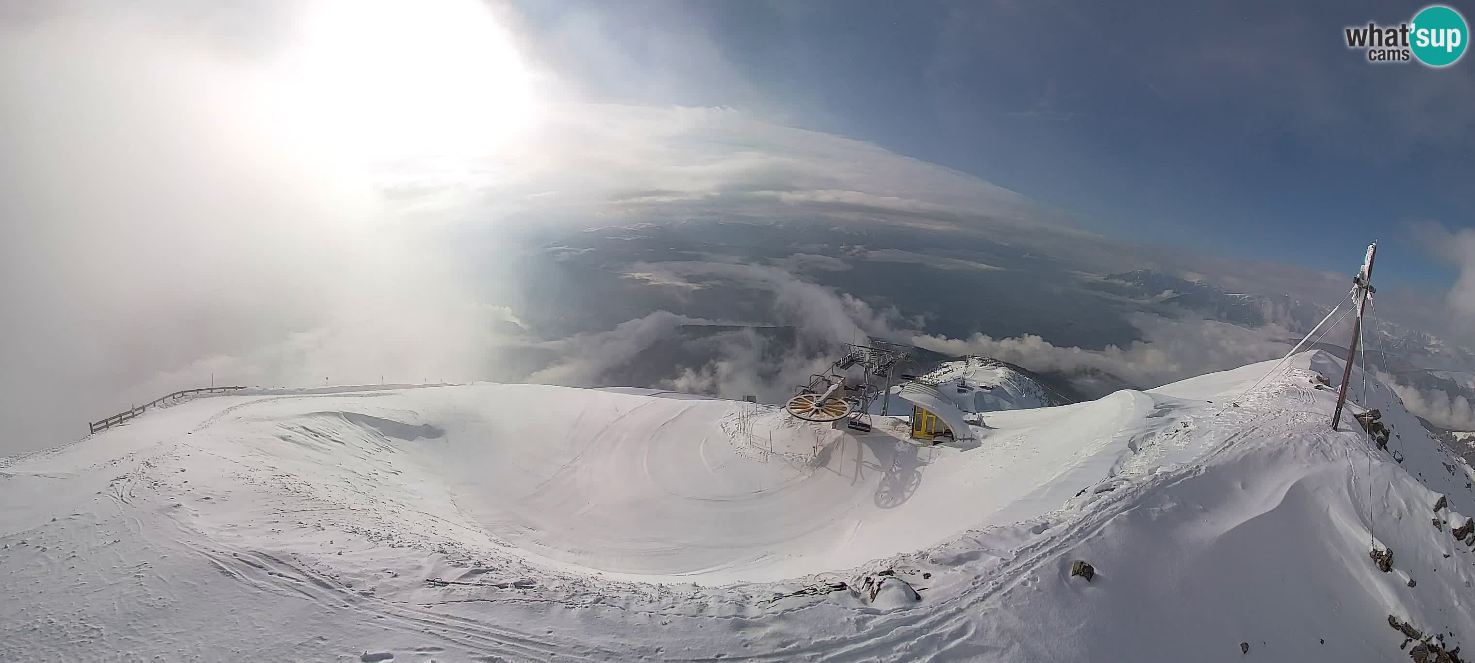 Webcam Gitschlift / Sessellift Gitsch – Bergstation (2.512 m)