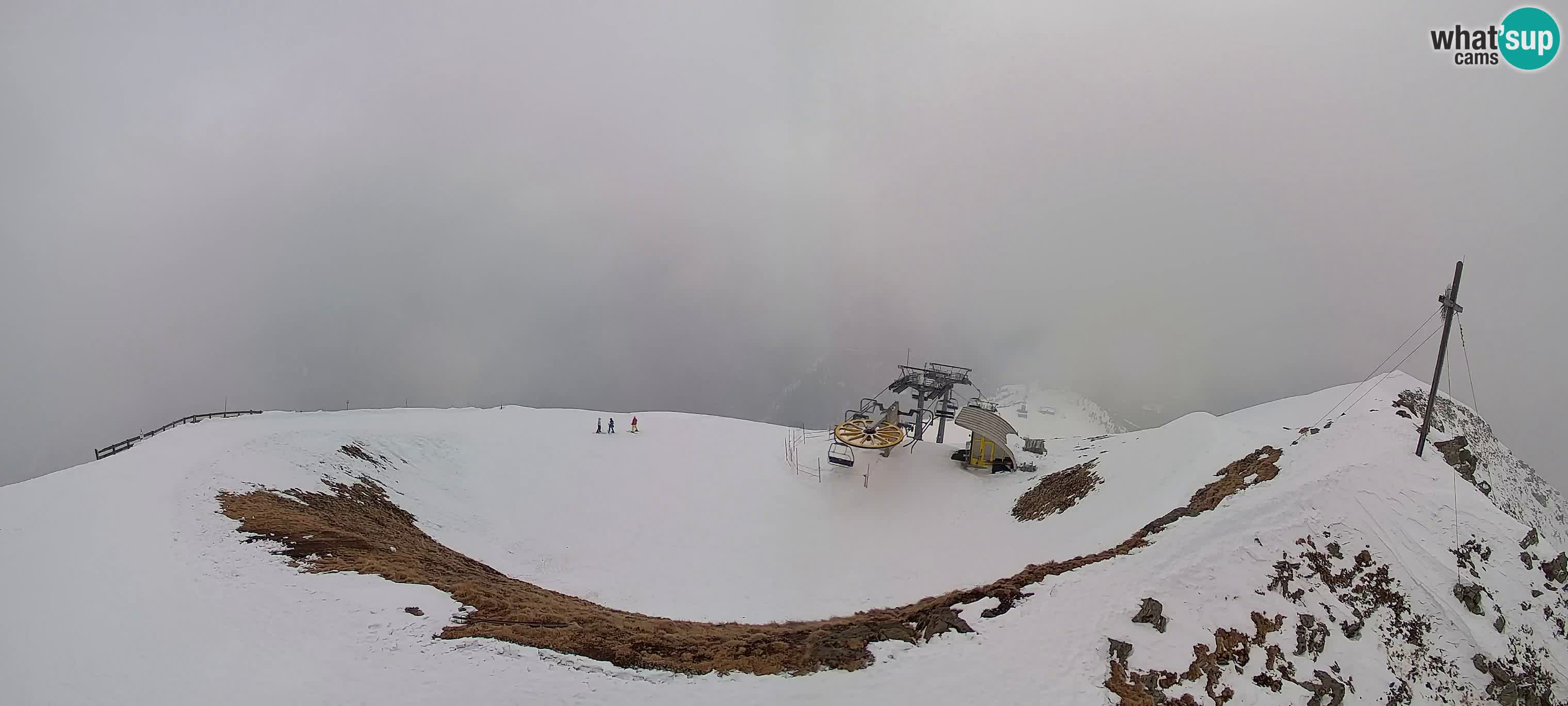 Spletna kamera Gitschlift / sedežnica Gitsch – Zgornja postaja (2.512 m)